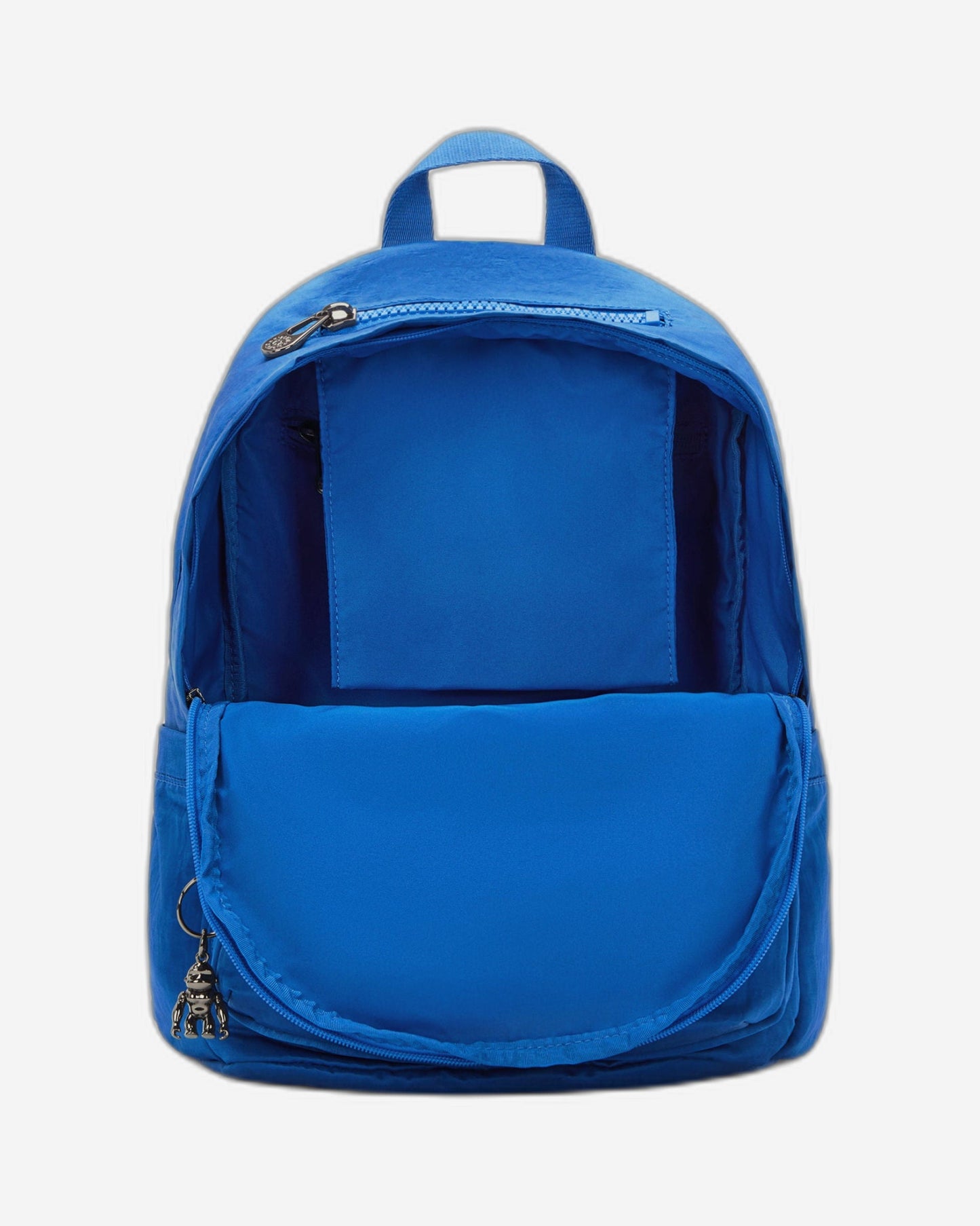 حقيبة الظهر Kipling Delia باللون الأزرق الساتان متوسطة الحجم C2I6371-S9H