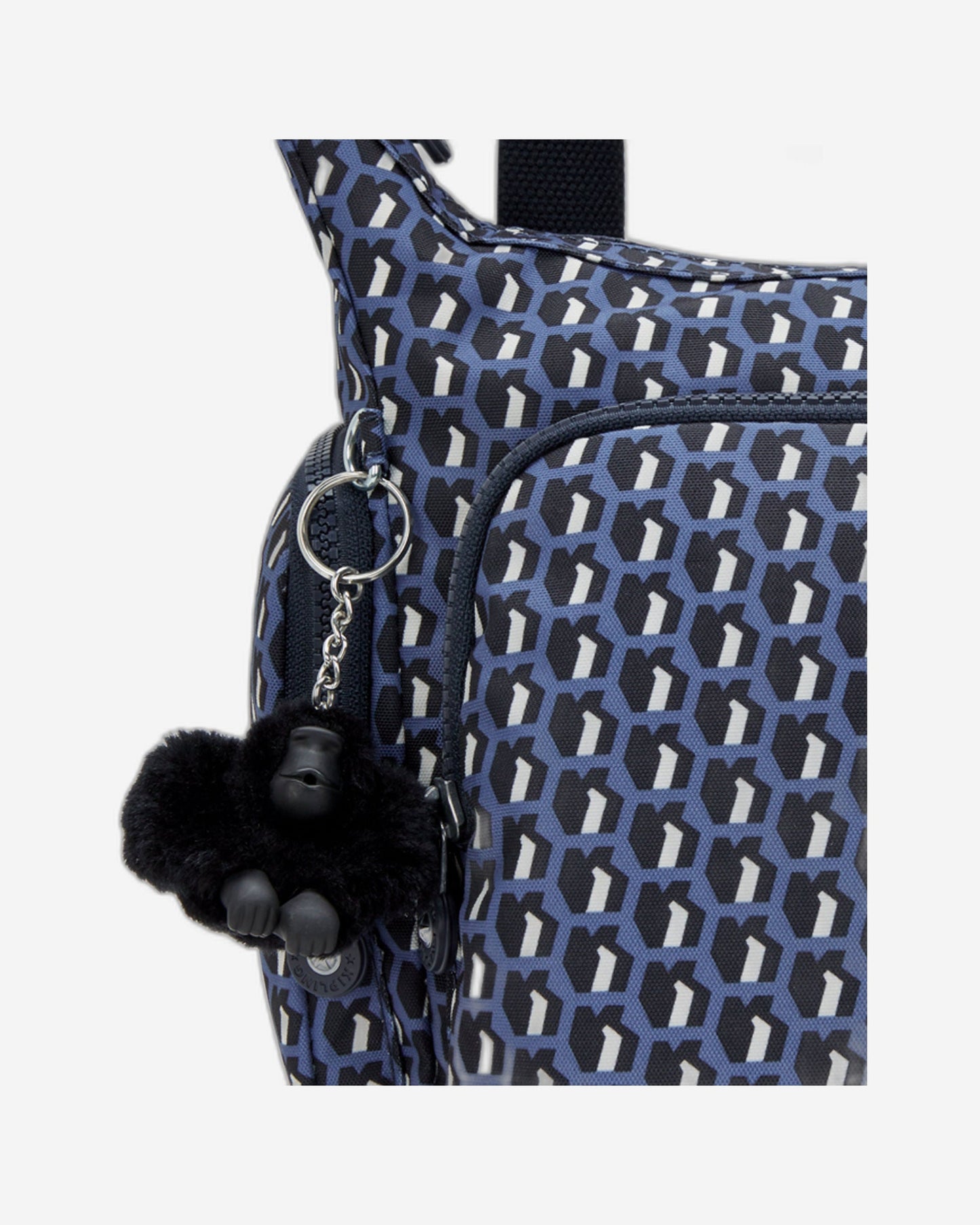 حقيبة كتف كبيرة زرقاء Kipling Gabb 3D K I6525-4JS