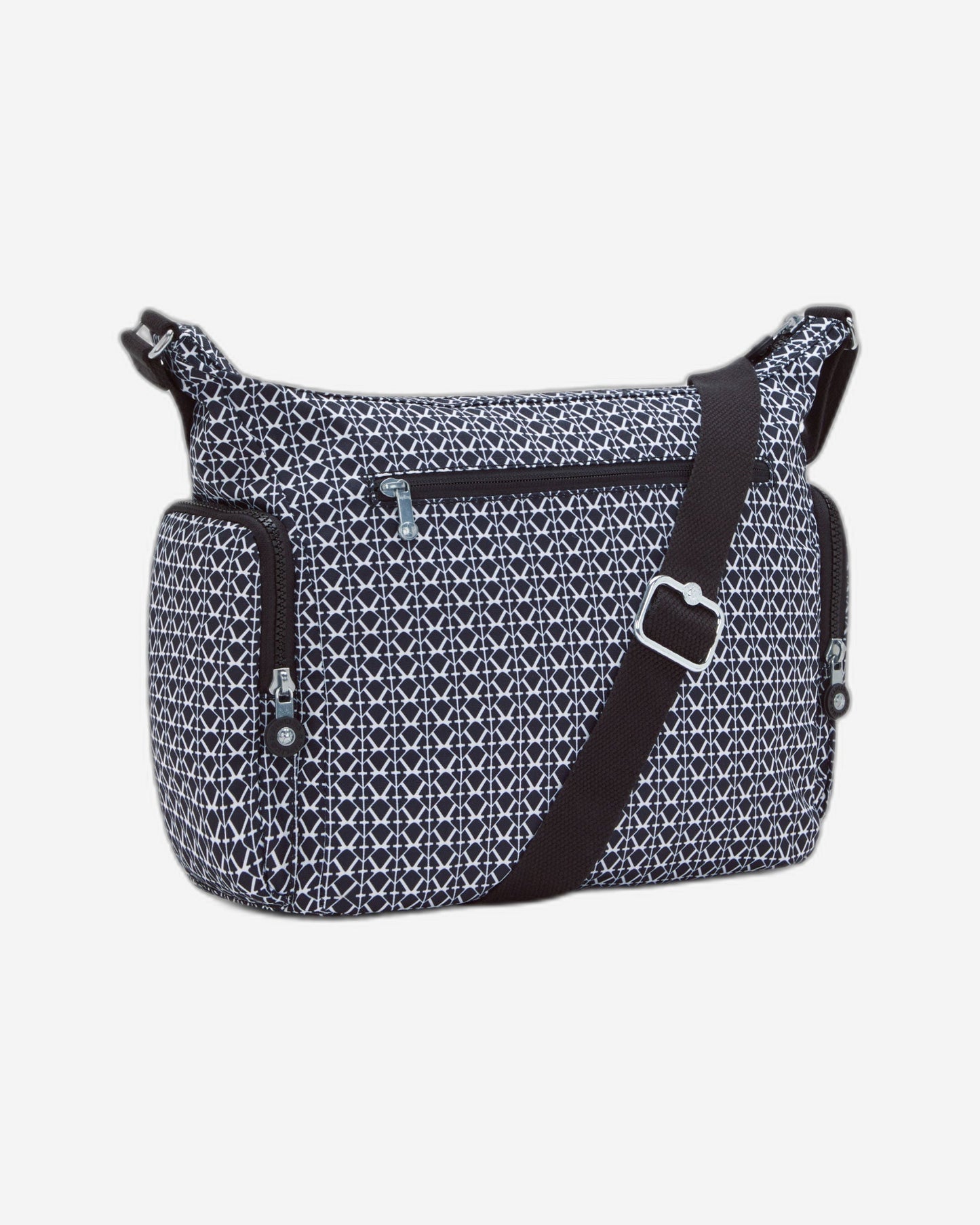 حقيبة كروس كبيرة بطبعة Kipling Gabb Signature C2I6525-DD2