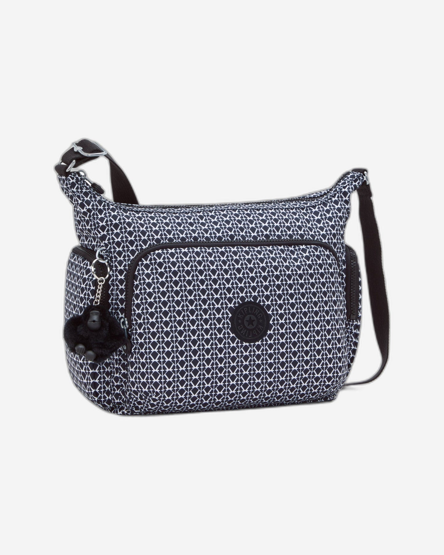 حقيبة كروس كبيرة بطبعة Kipling Gabb Signature C2I6525-DD2