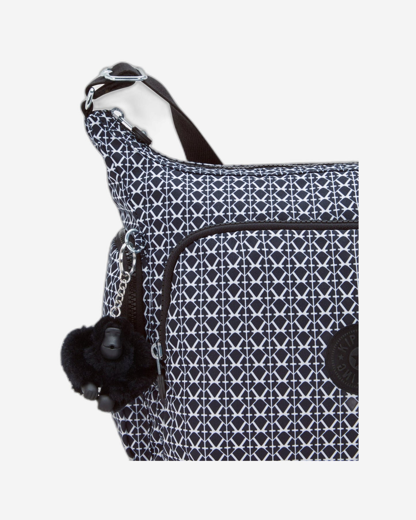 حقيبة كروس كبيرة بطبعة Kipling Gabb Signature C2I6525-DD2