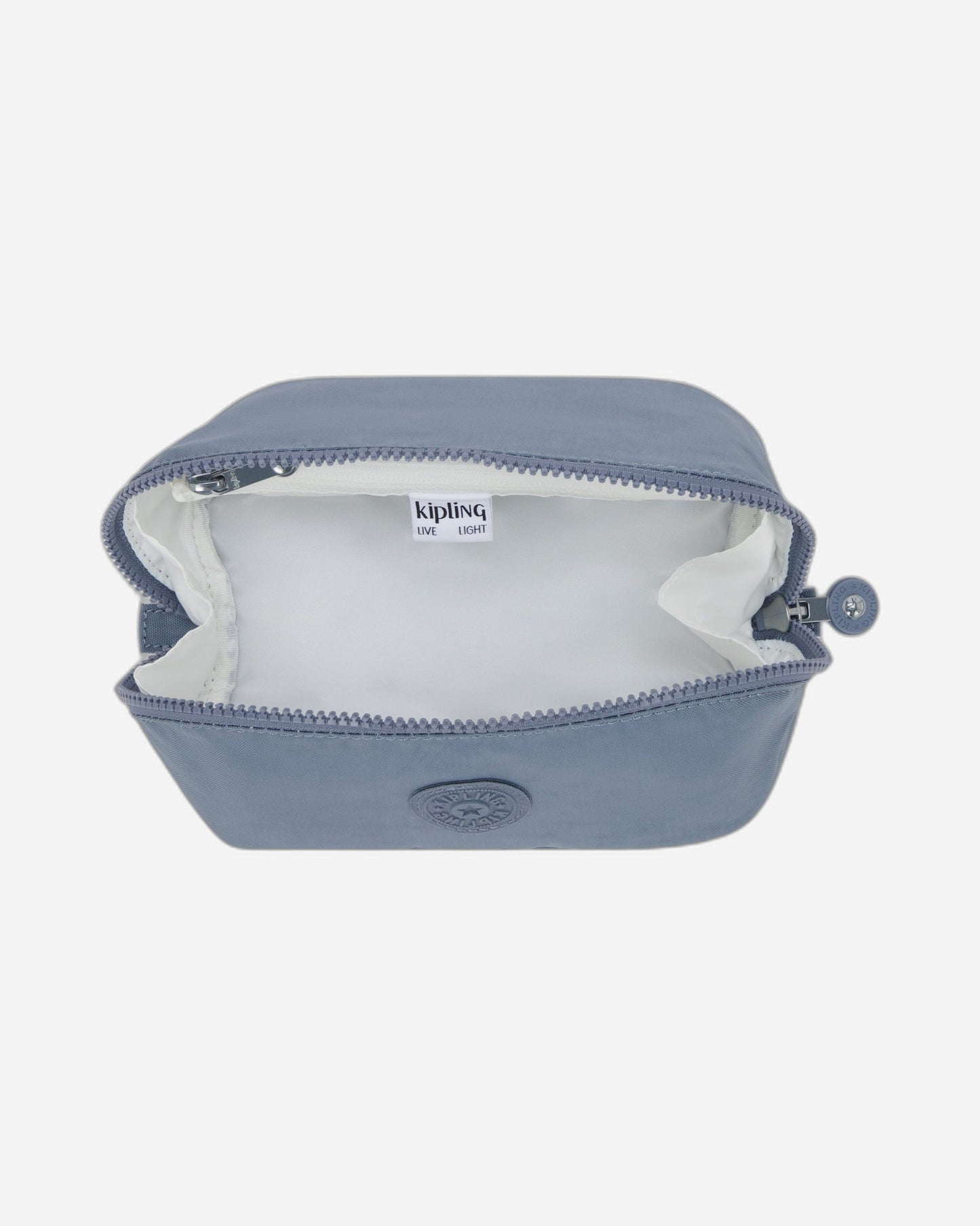 حقيبة لوازم التجميل الصغيرة Kipling Mirko S Blue Stone I6599-6FB