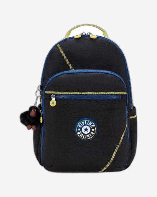 حقيبة ظهر Kipling Seoul Lap Lets Scuba كبيرة مع حجرة للكمبيوتر المحمول I6658-84J