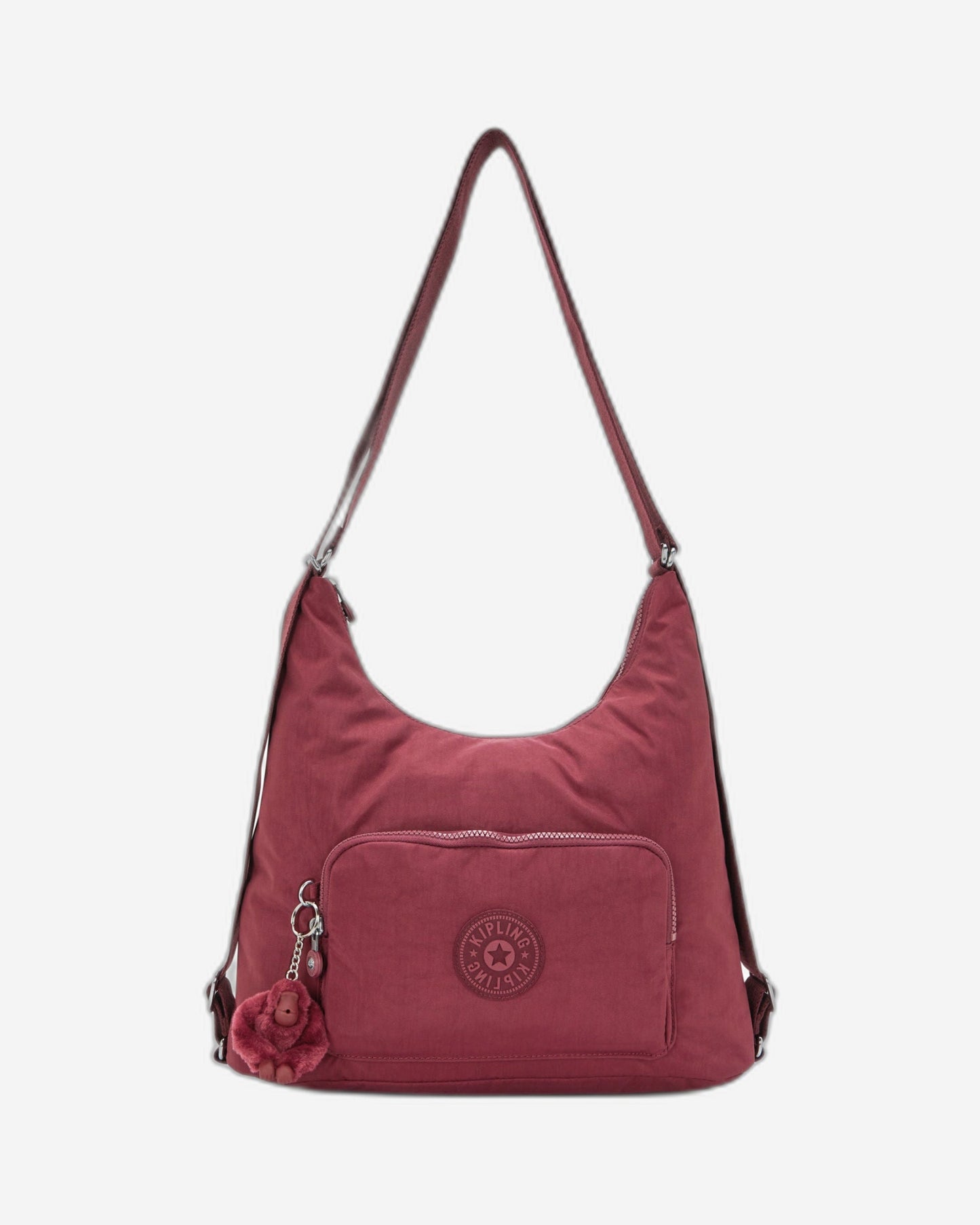 حقيبة كتف متوسطة Kipling Yenna Lounge Wine (قابلة للتحويل إلى حقيبة ظهر) I6721-5FW