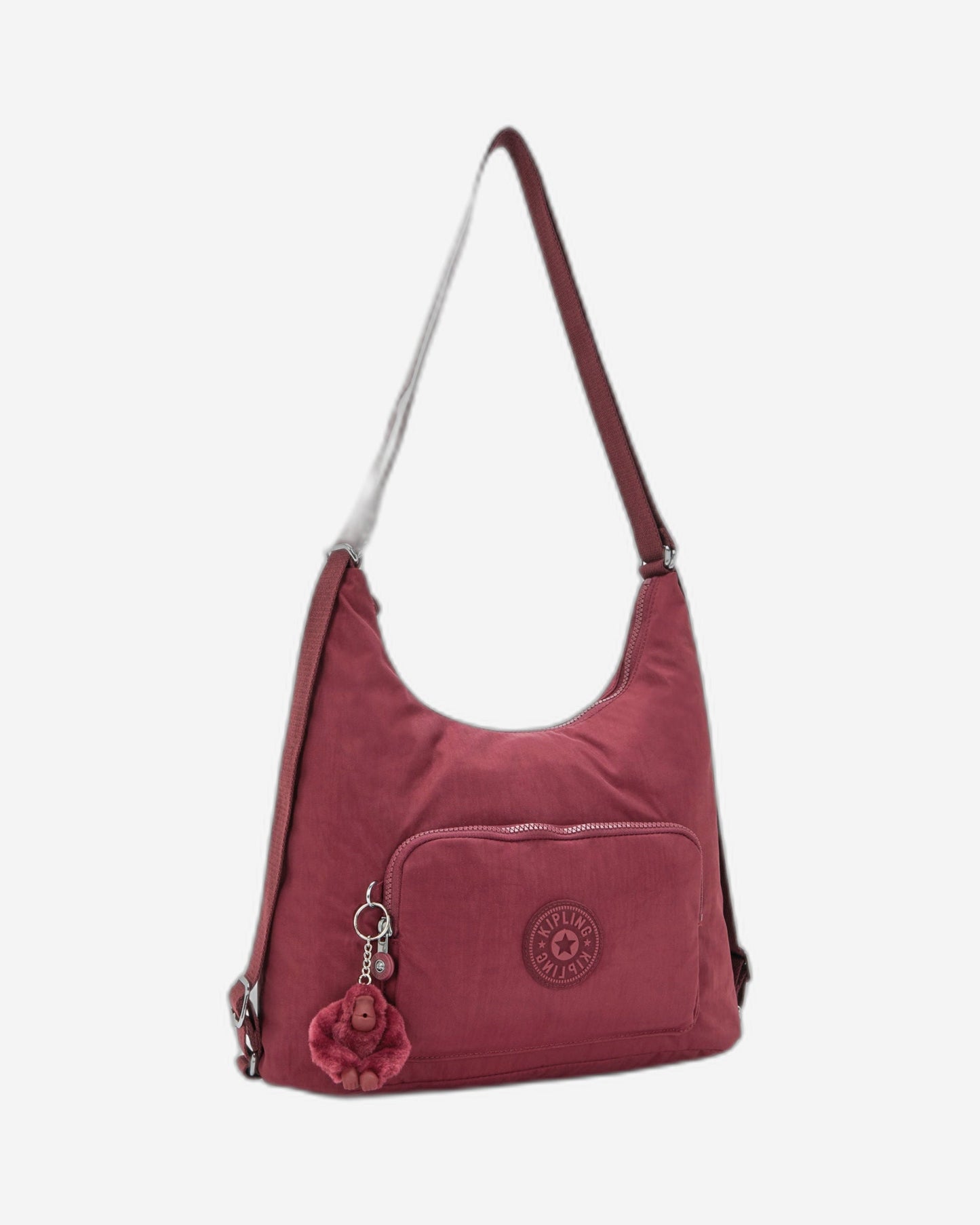 حقيبة كتف متوسطة Kipling Yenna Lounge Wine (قابلة للتحويل إلى حقيبة ظهر) I6721-5FW