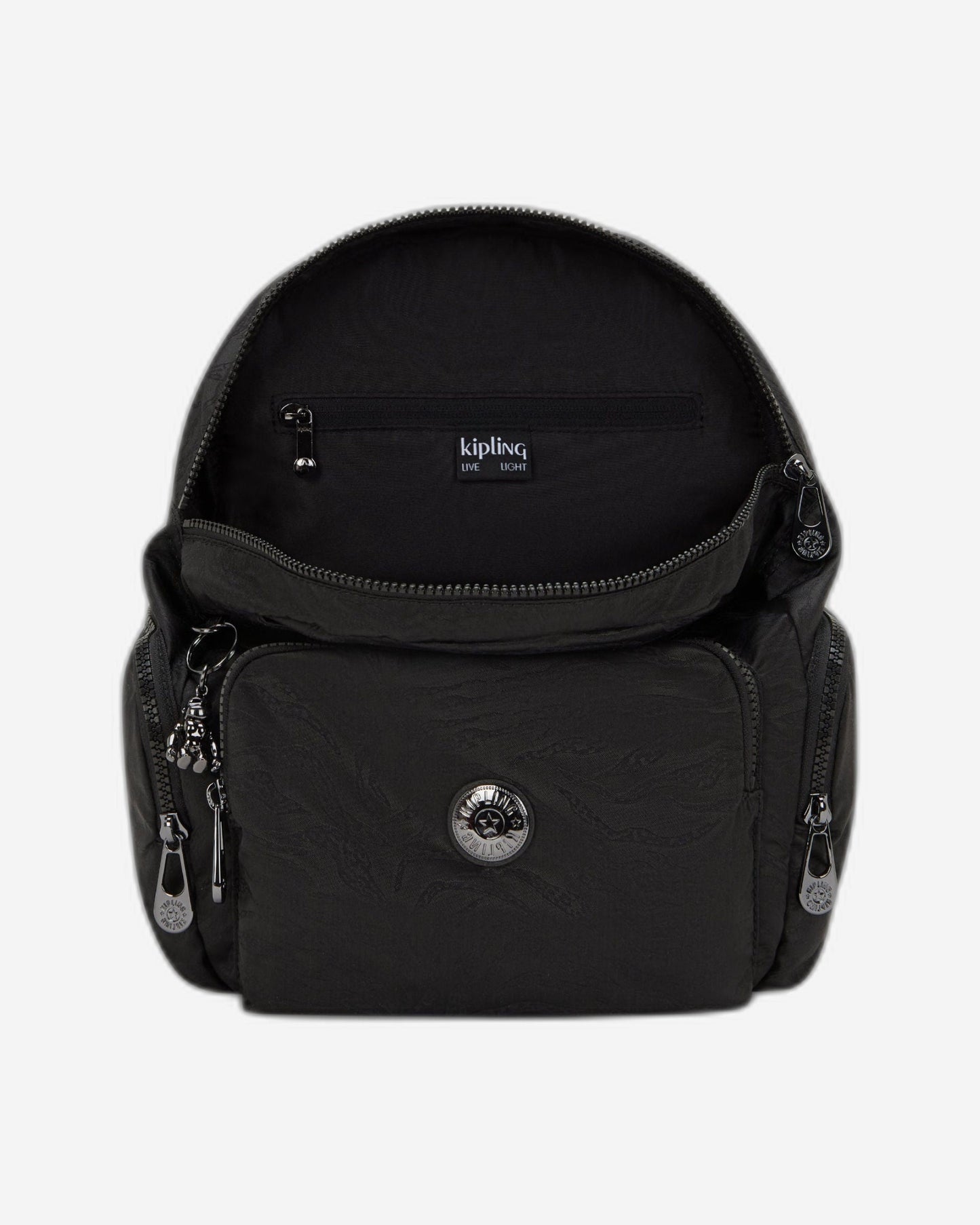 حقيبة ظهر Kipling City Zip S Undersea Jacquard صغيرة I6749-49J