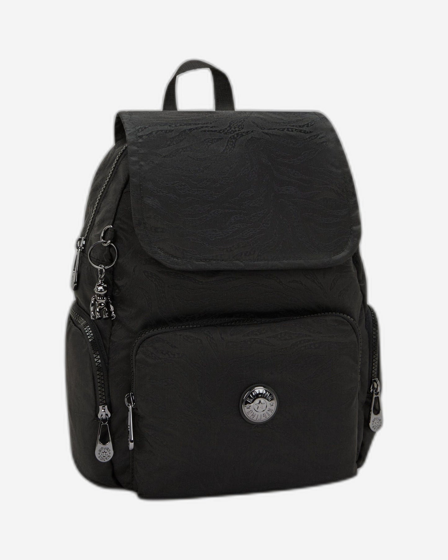 حقيبة ظهر Kipling City Zip S Undersea Jacquard صغيرة I6749-49J