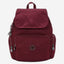 Kipling City Zip S Maroon Tile Jq حقيبة ظهر صغيرة I6749-9HX