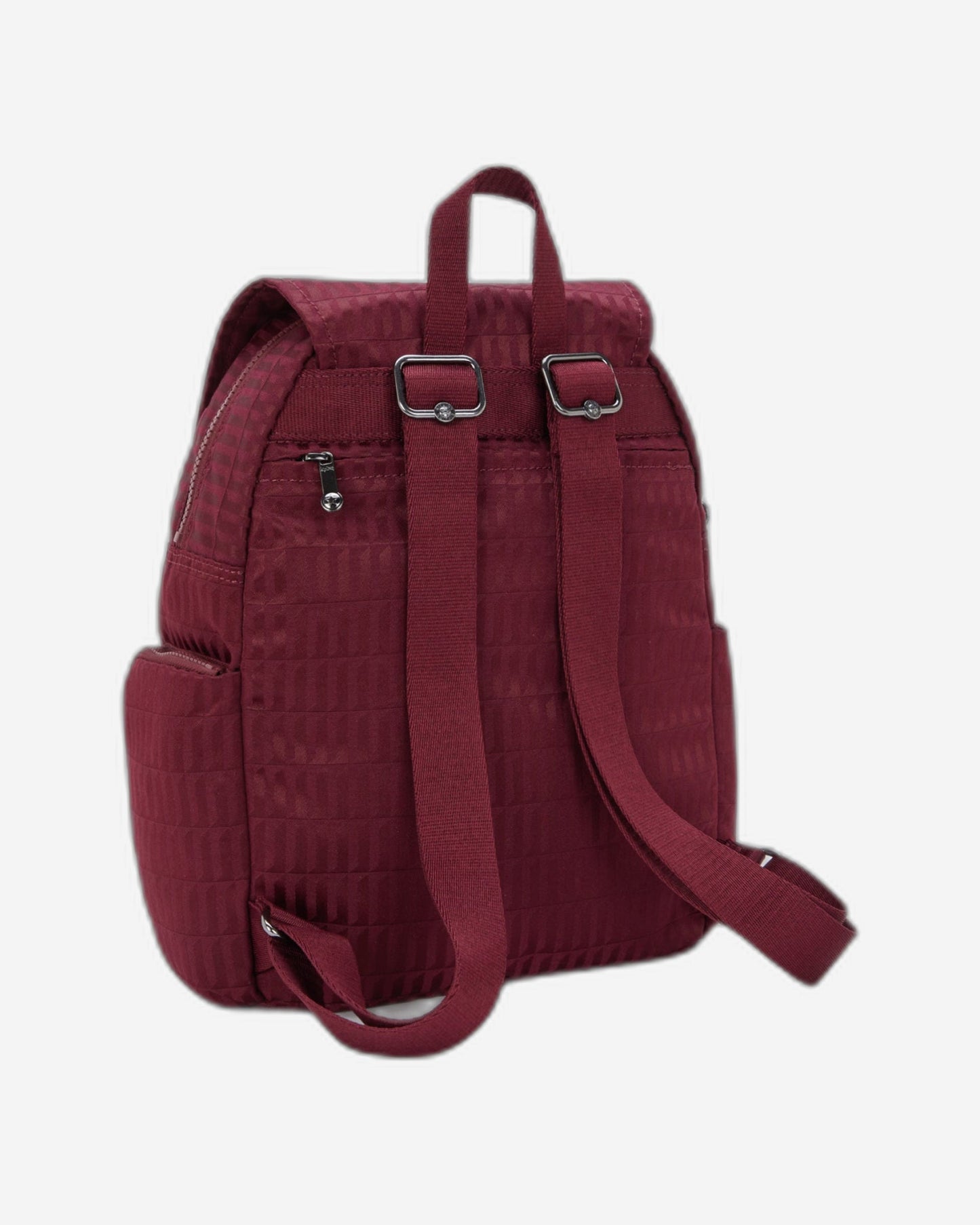 Kipling City Zip S Maroon Tile Jq حقيبة ظهر صغيرة I6749-9HX