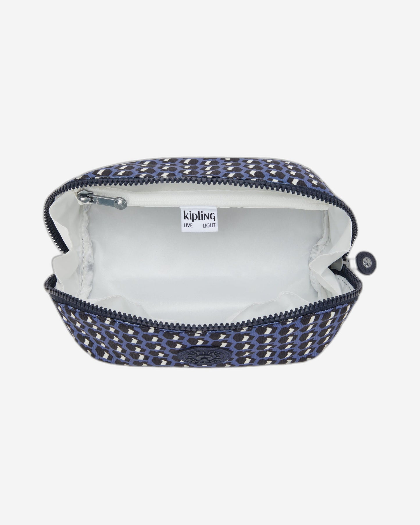 حقيبة أدوات الزينة الصغيرة Kipling Mirko S 3D K باللون الأزرق I6753-4JS