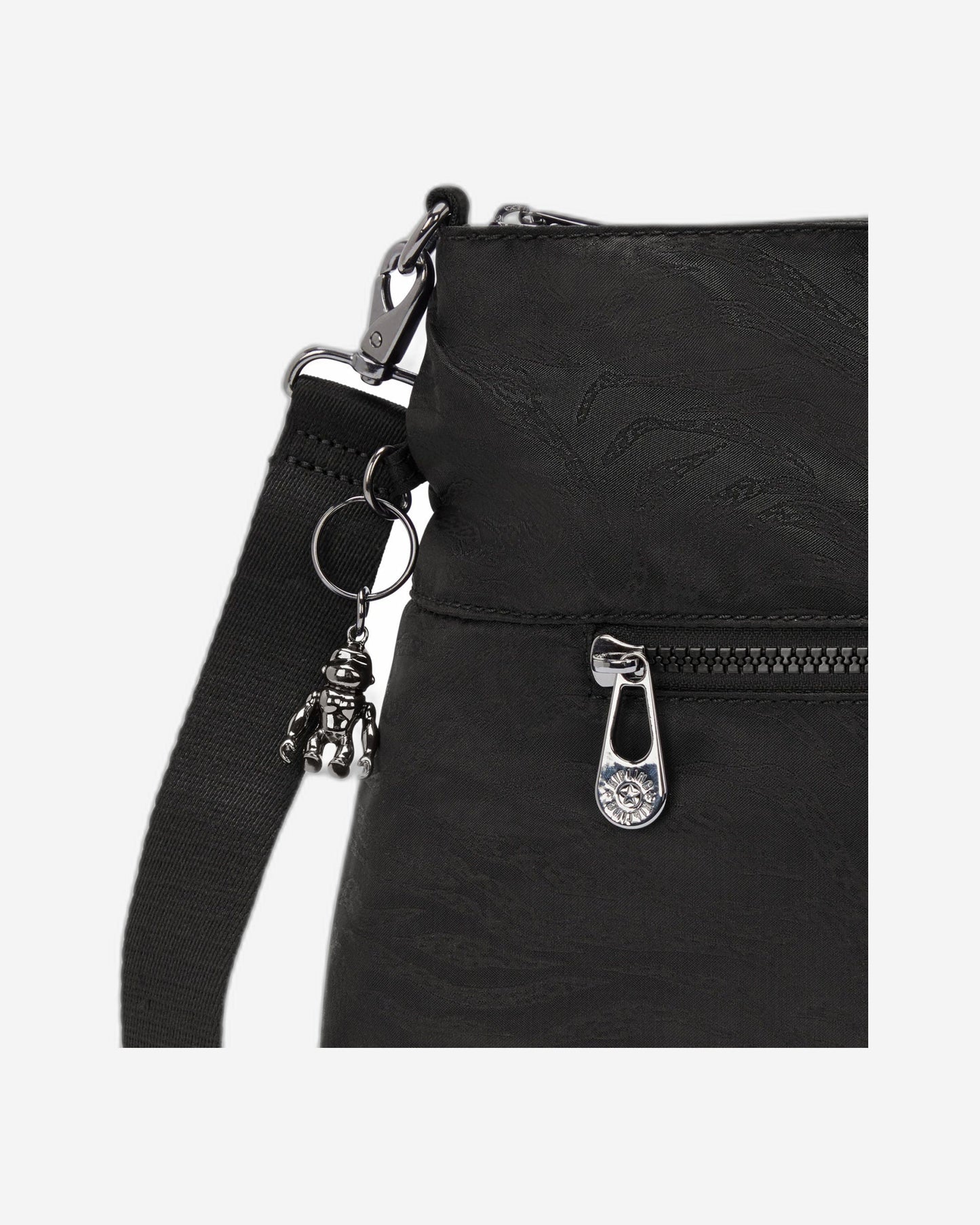 حقيبة كتف Kipling Pollie M Undersea Jacquard متوسطة الحجم I6774-49J