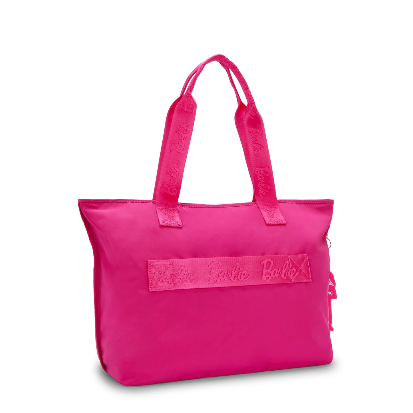 حقيبة تسوق KIPLING-Jacey M-Large Barbie™ مع جراب عربة - وردي قوي - I6814-BA2