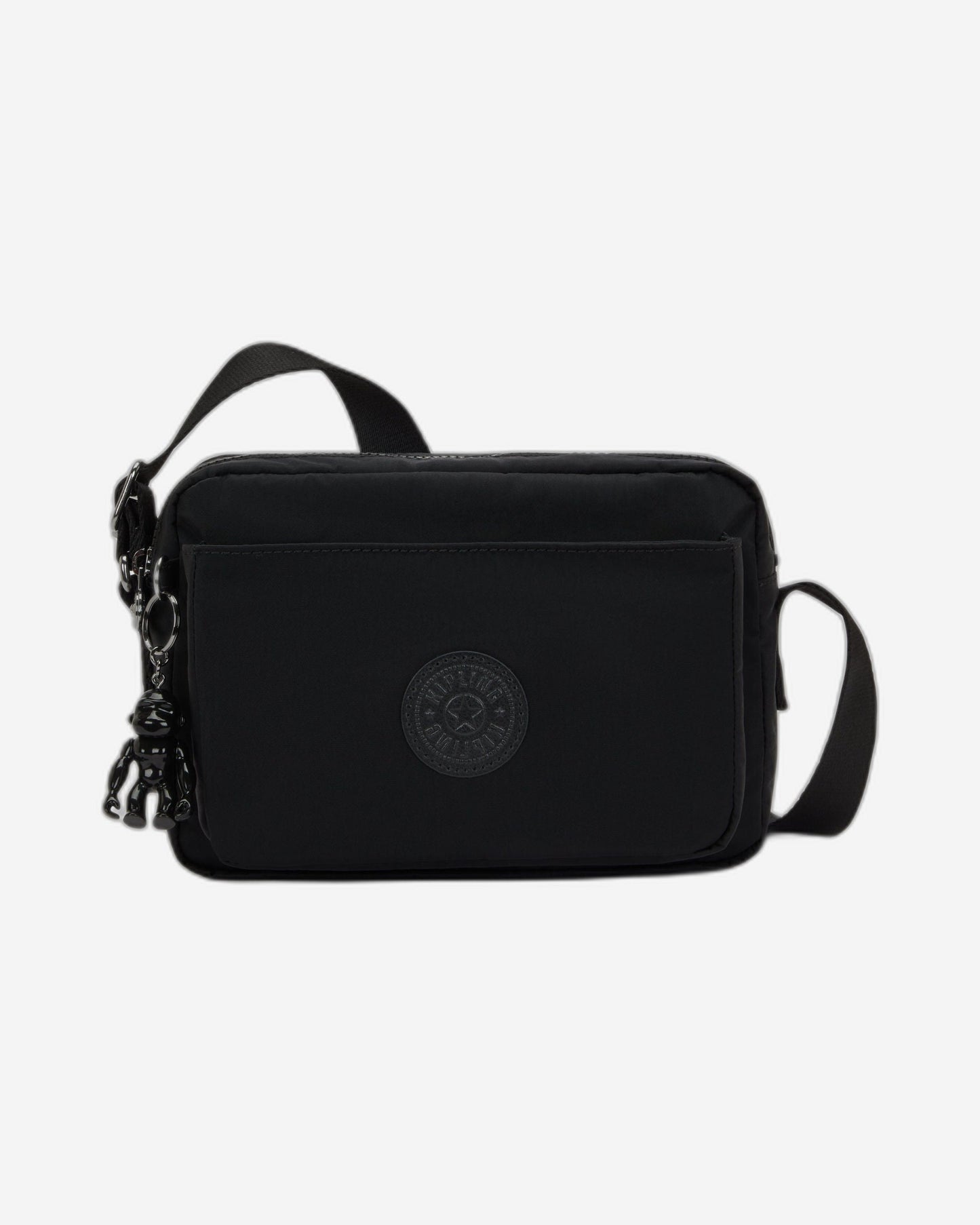 حقيبة كروسبودي متوسطة Kipling Abanu M باللون الأسود اللانهائي I6847-2En
