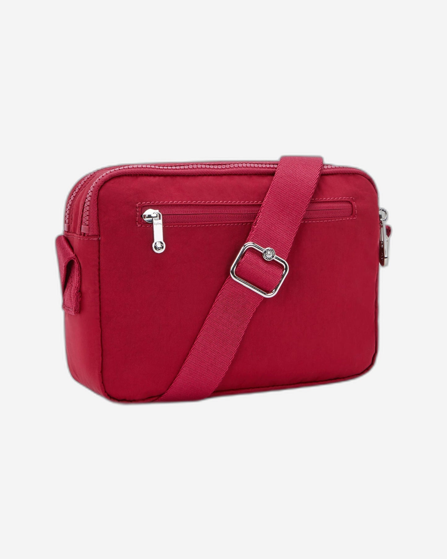 حقيبة كتف متوسطة الحجم Kipling Abanu M باللون الأحمر والنبيذ الأحمر I6847-6SE