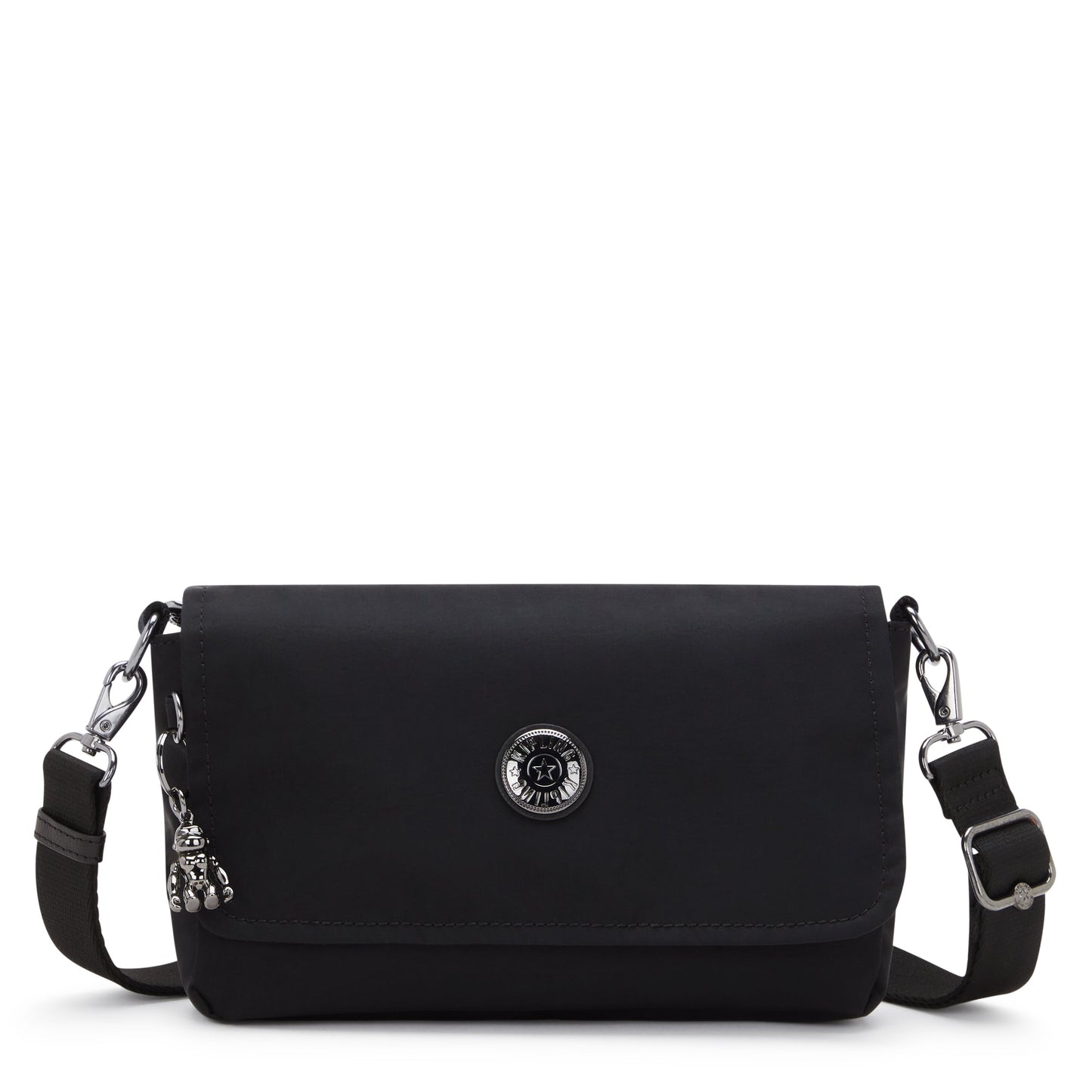 KIPLING-Aras-Small shoulderbag (with removable strap)-Endless Black-I6941-TB4