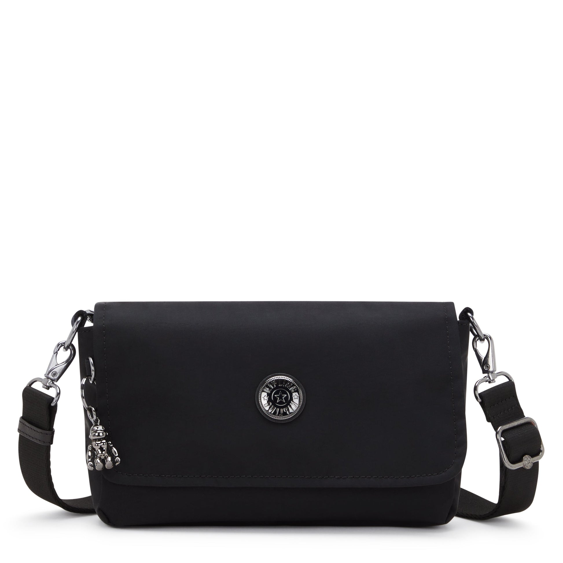 KIPLING-Aras-Small shoulderbag (with removable strap)-Endless Black-I6941-TB4