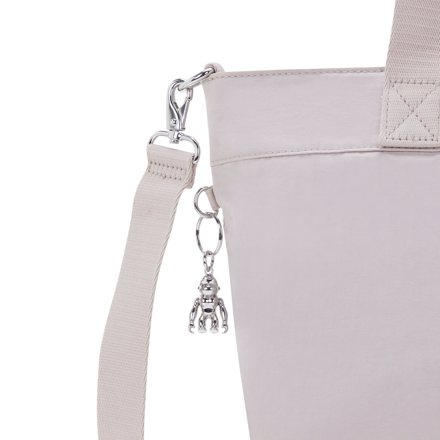 حقيبة KIPLING-Colissa S-Small (بحزام كتف قابل للفصل)-Gleam Silver-I6951-K6G