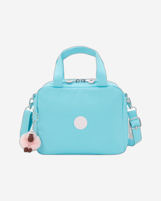 حقيبة غداء كبيرة Kipling Miyo Mermaid Emboss مع جراب عربة I6952-62H