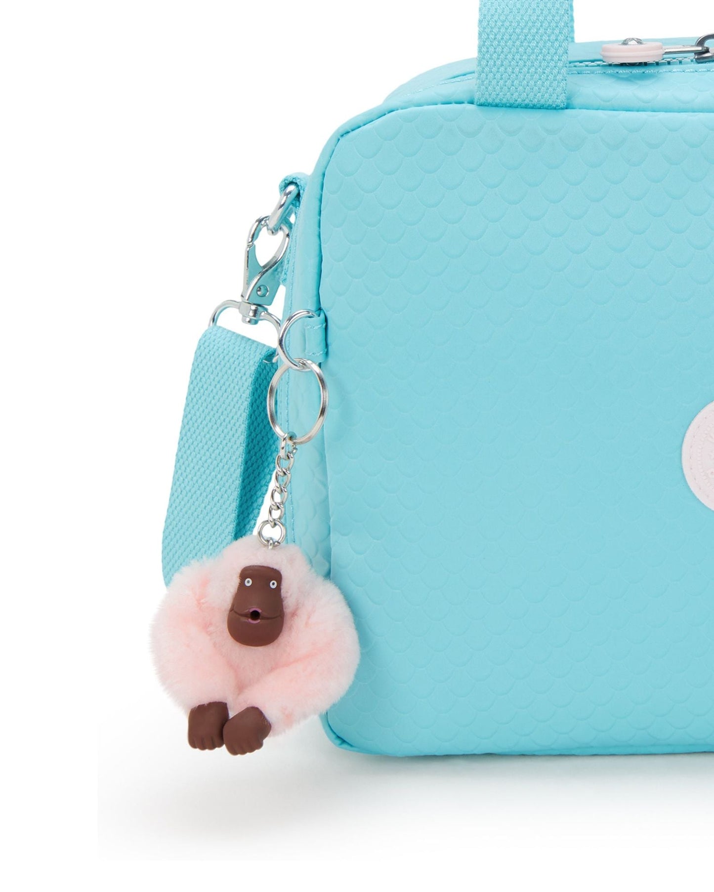 حقيبة غداء كبيرة Kipling Miyo Mermaid Emboss مع جراب عربة I6952-62H