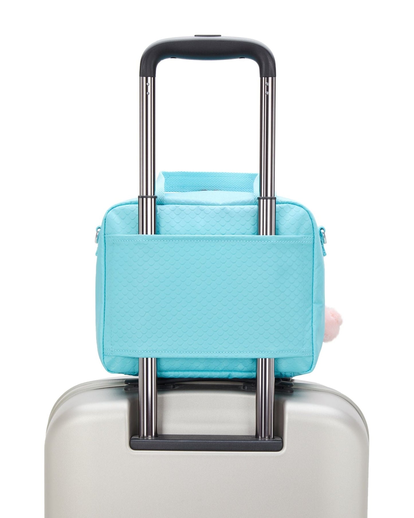 حقيبة غداء كبيرة Kipling Miyo Mermaid Emboss مع جراب عربة I6952-62H