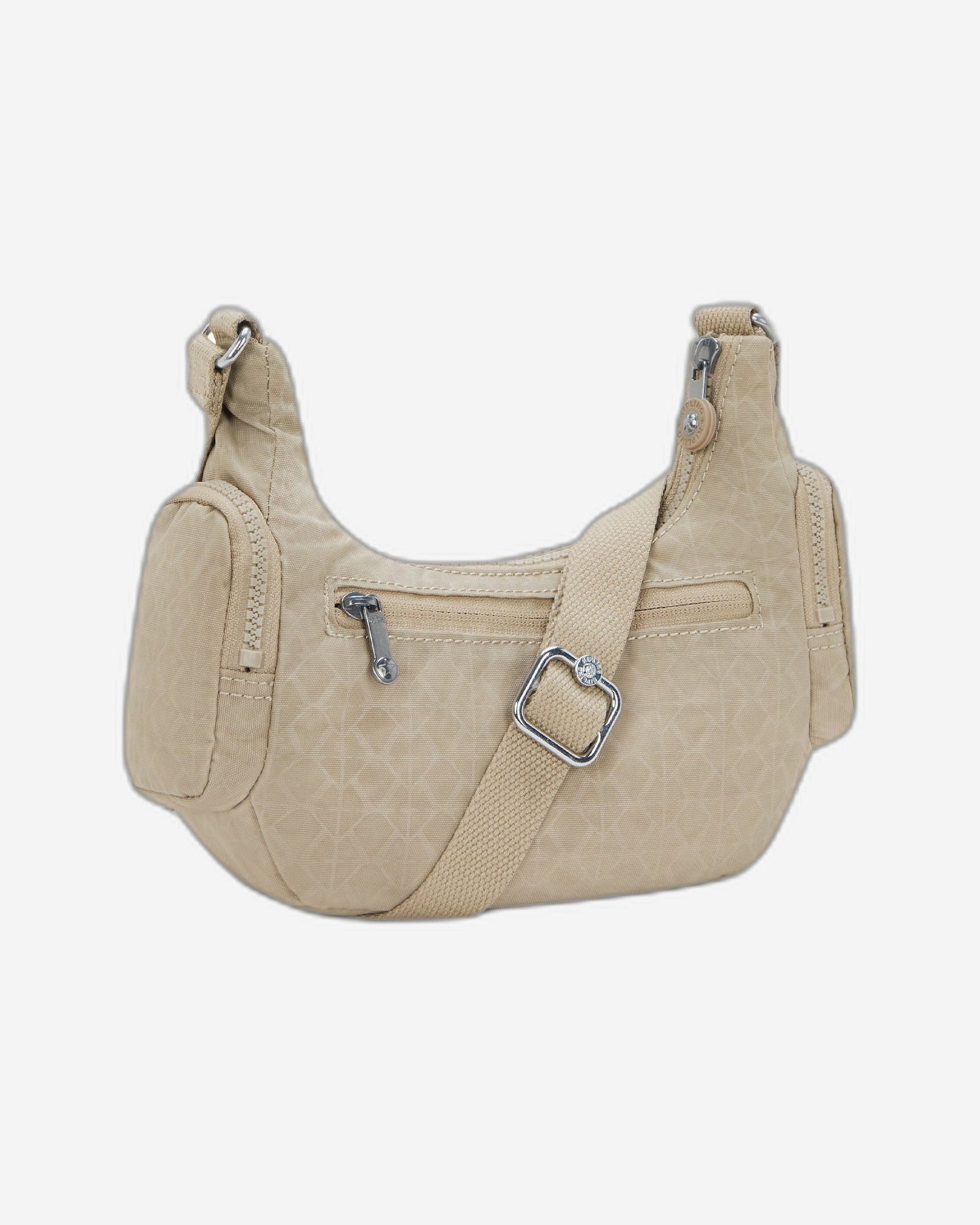 حقيبة كتف صغيرة Kipling Rikka Mini Sign Beige Embed I7005-96A