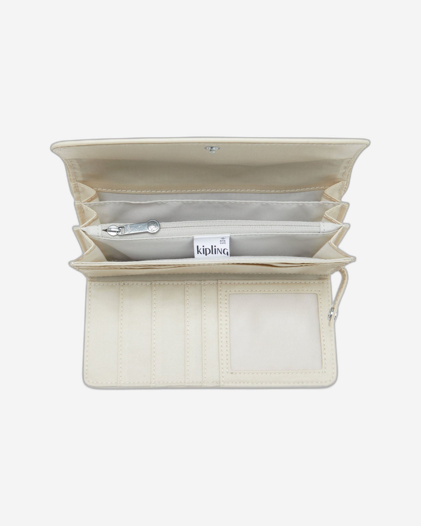 Kipling Money Land محفظة كبيرة لؤلؤي بيج C2I7015-3KA