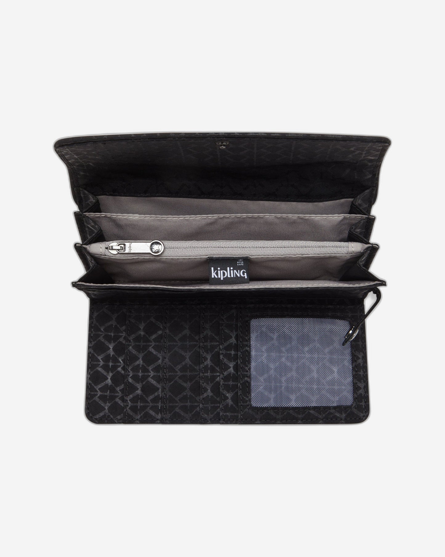 Kipling Money Land Signature Emb محفظة كبيرة I7015-K59