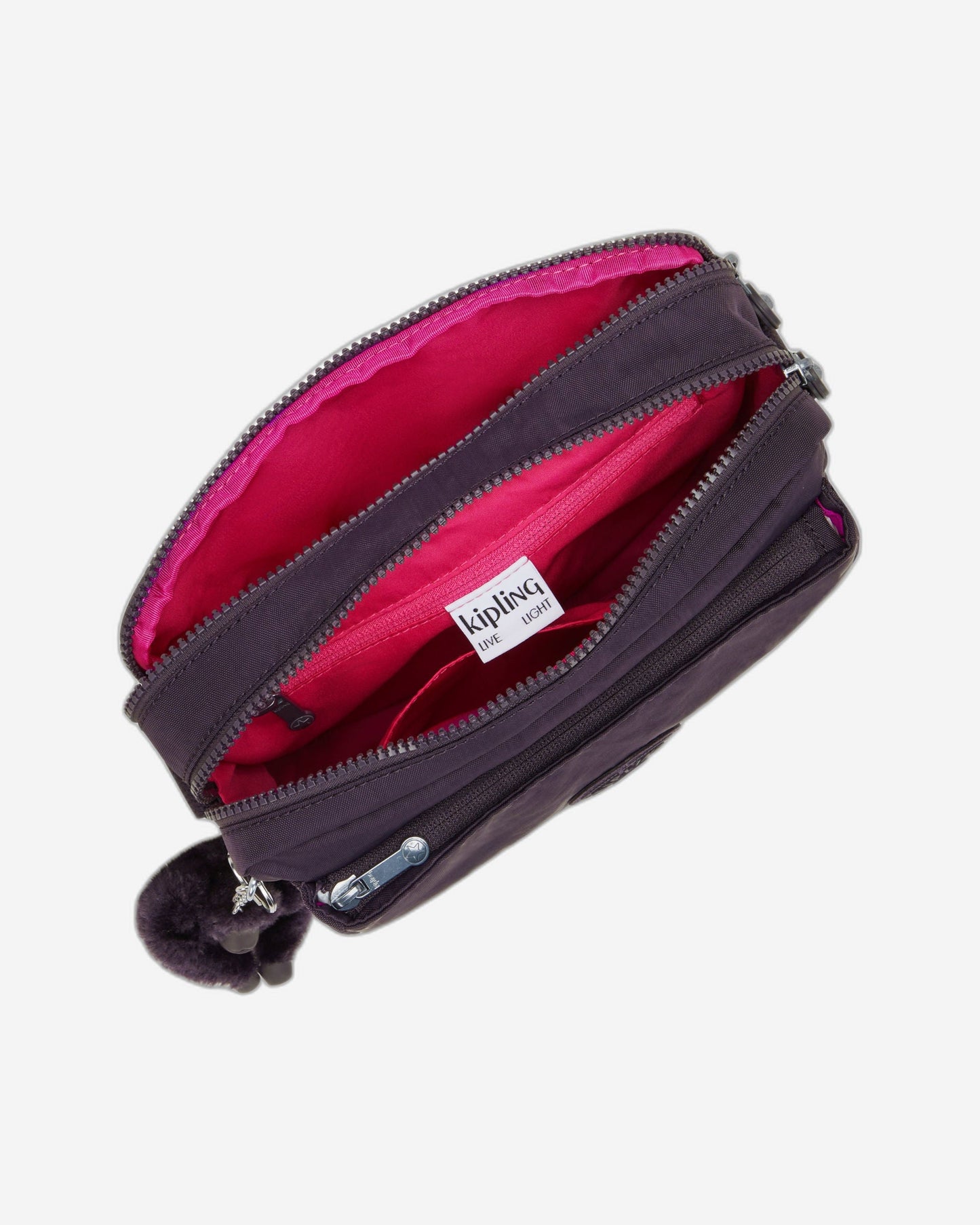 حقيبة Kipling Abanu M Ultimate Plum متوسطة الحجم I7076-67U