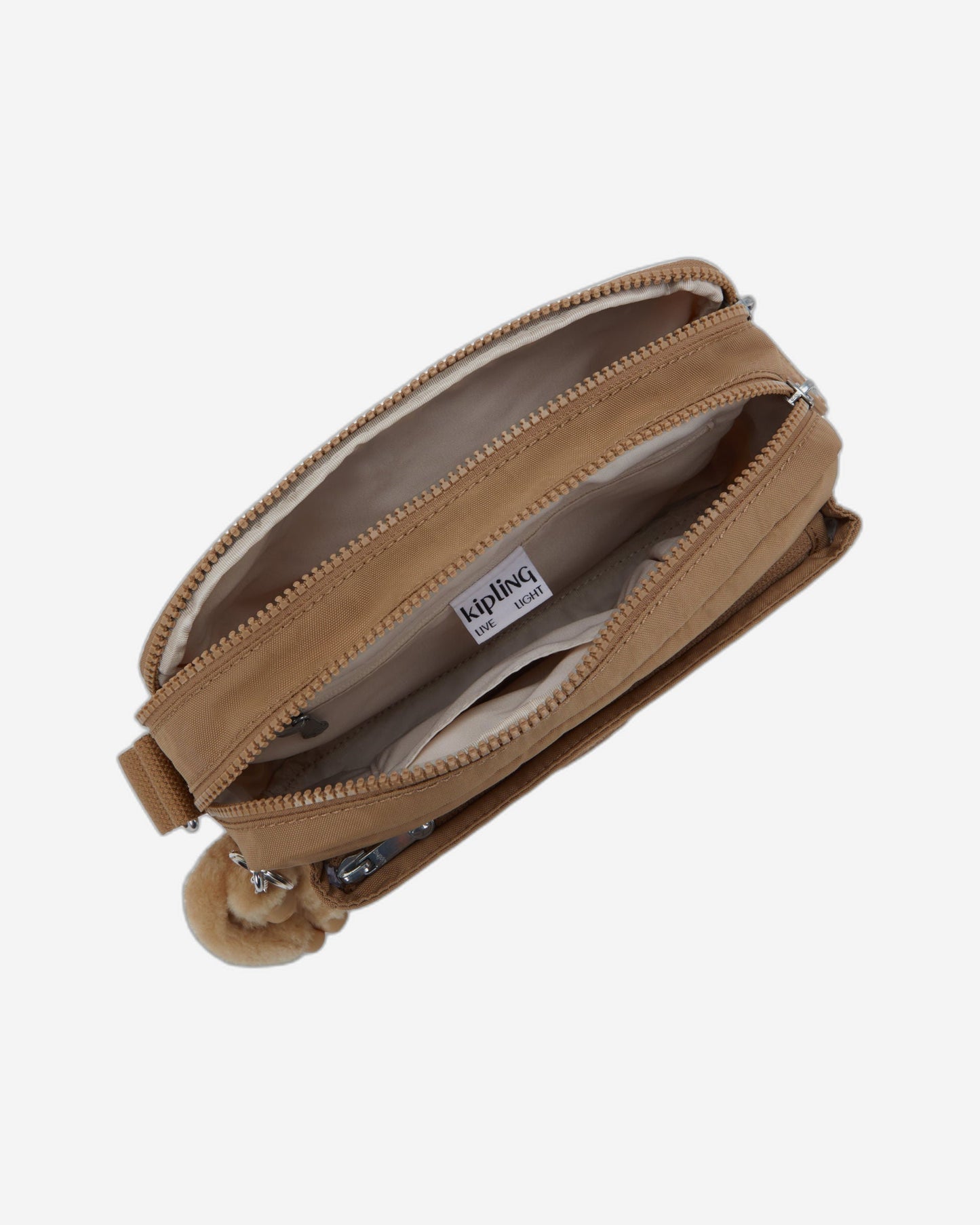 Kipling Abanu M Early Tan حقيبة كروس متوسطة I7076-7CN