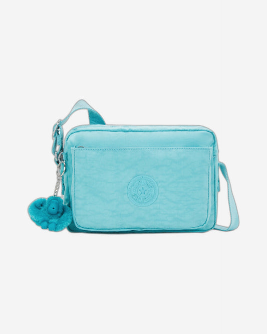 حقيبة كروسبودي متوسطة Kipling Abanu M باللون الأزرق المائي الداكن C2I7076-T6E