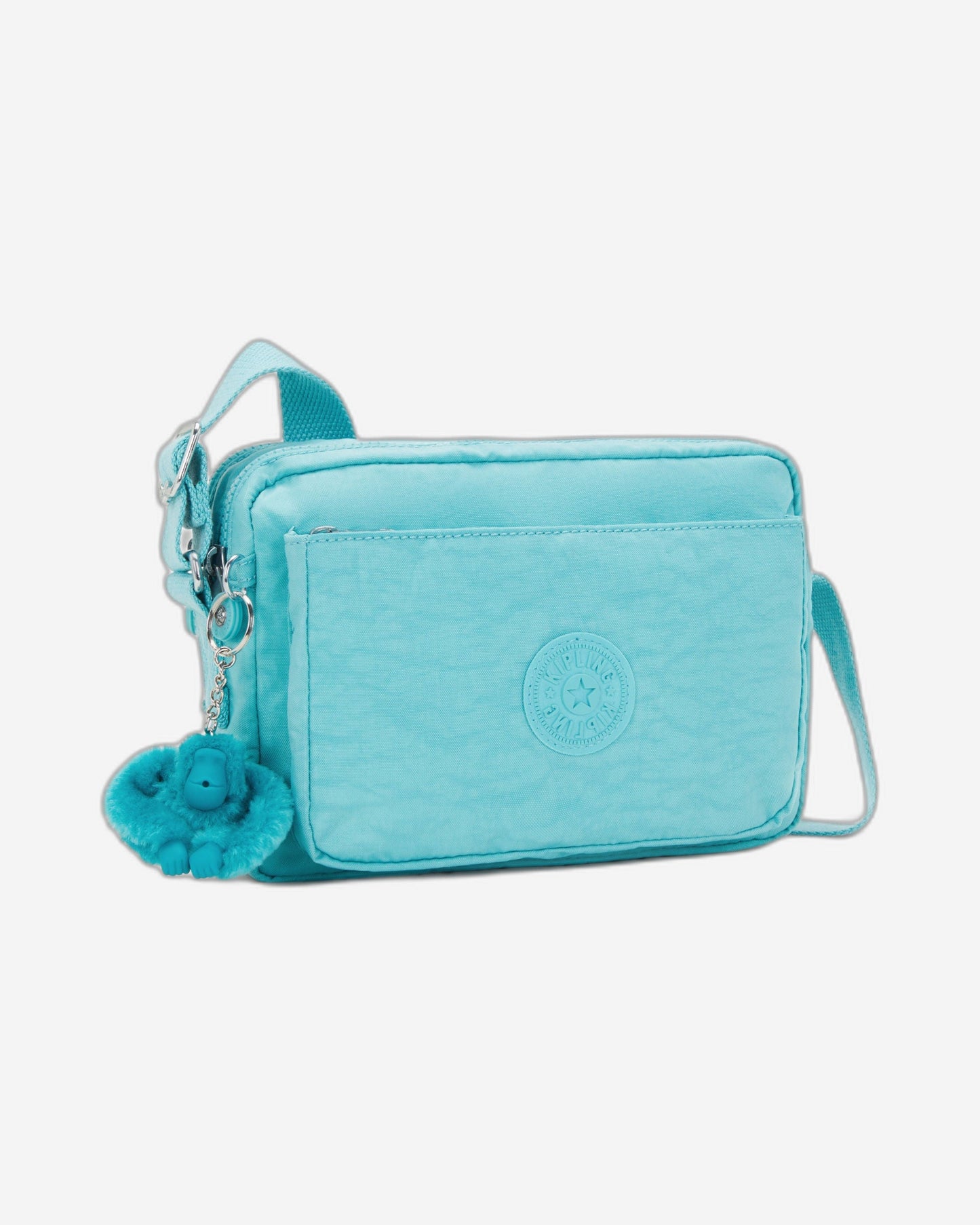 حقيبة كروسبودي متوسطة Kipling Abanu M باللون الأزرق المائي الداكن C2I7076-T6E