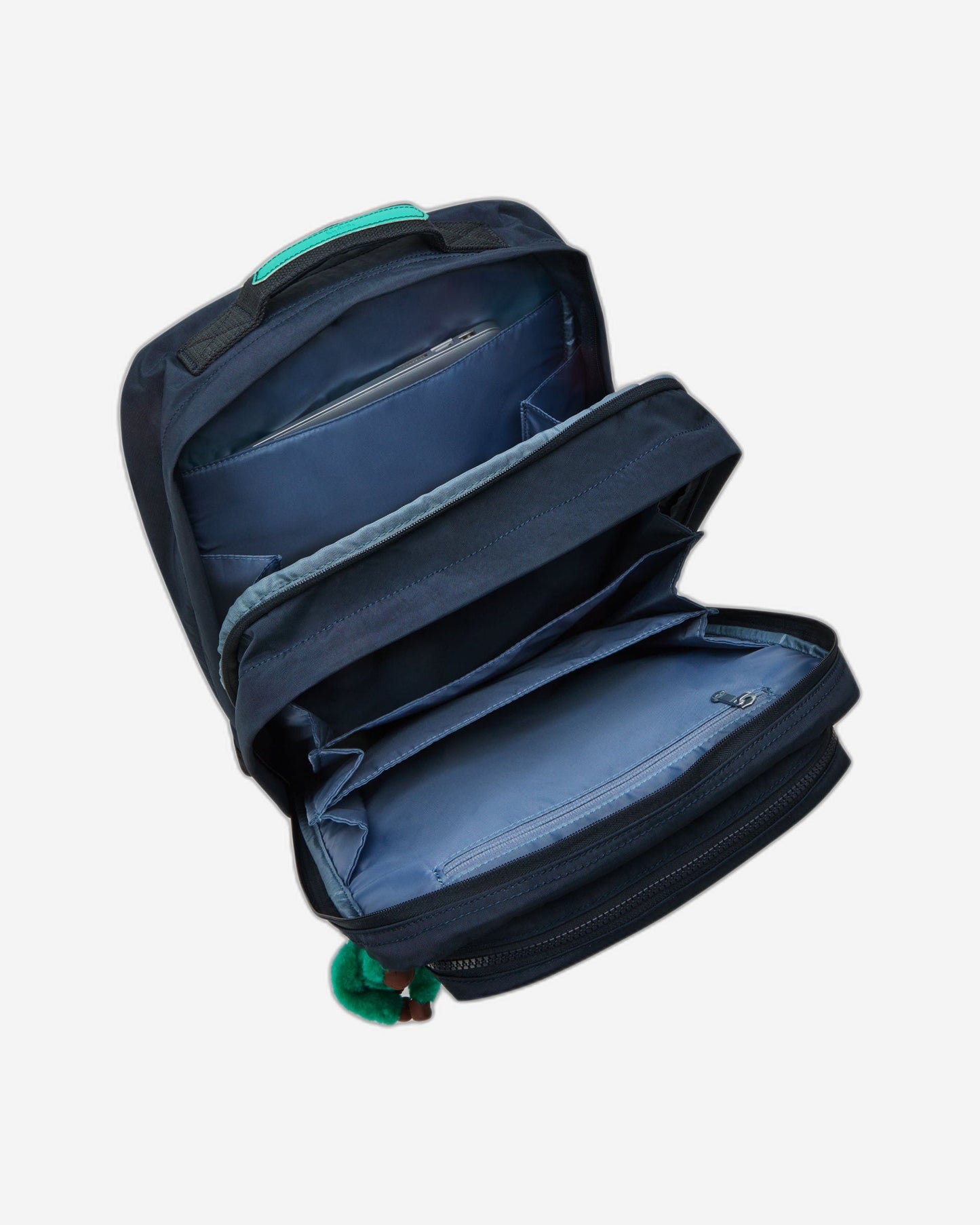 Kipling Scotty Blue Green L حقيبة ظهر كبيرة C2I7131-CD7