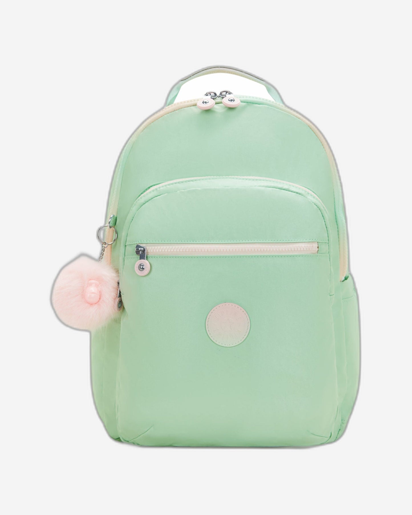 حقيبة ظهر Kipling Seoul Lap Soft Green Met Large C2I7135-5KY