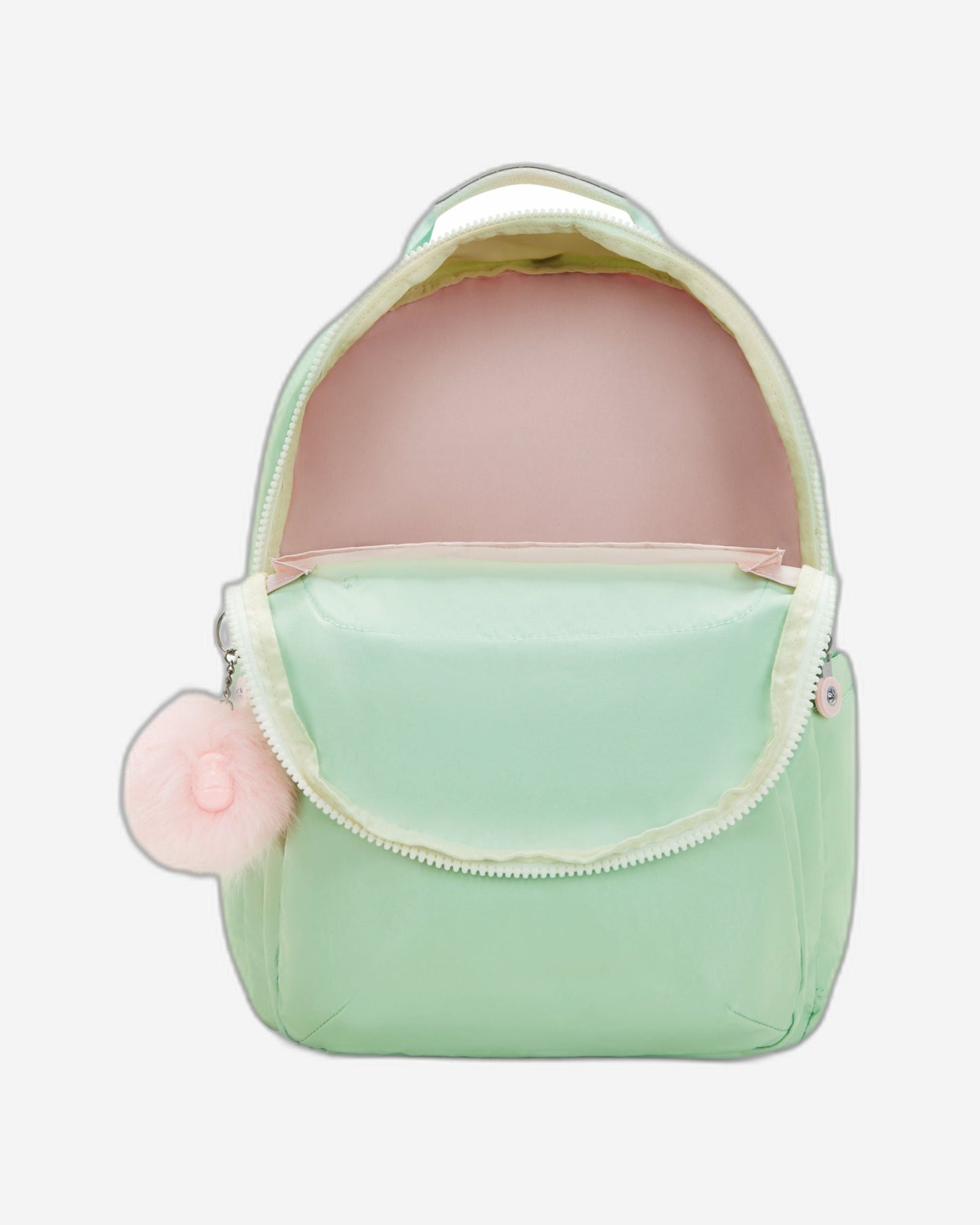 حقيبة ظهر Kipling Seoul Lap Soft Green Met Large C2I7135-5KY