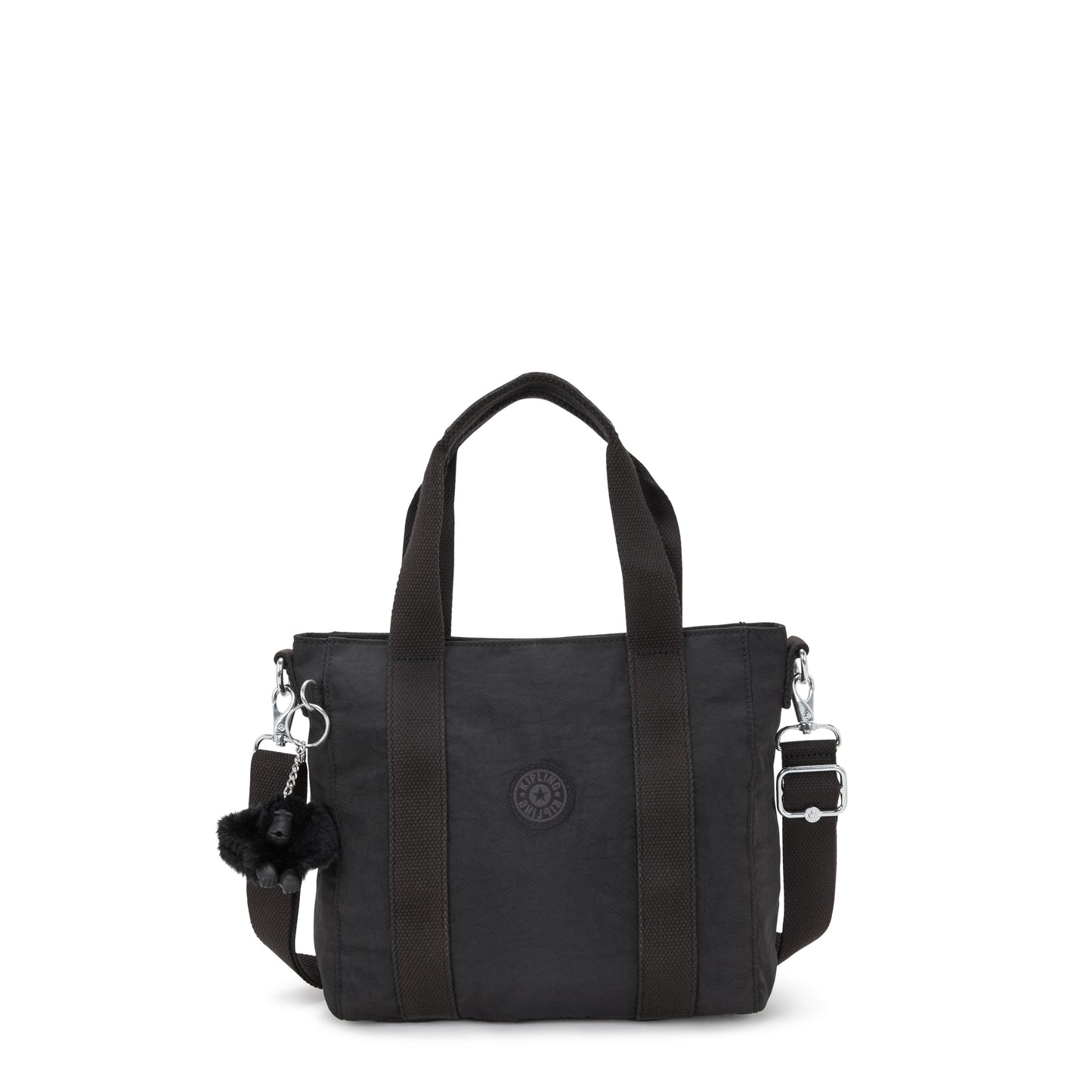 Kipling-Asseni Mini-Small Tote (With Removable Shoulderstrap)-Black Noir-I7149-P39 - I7149-P39