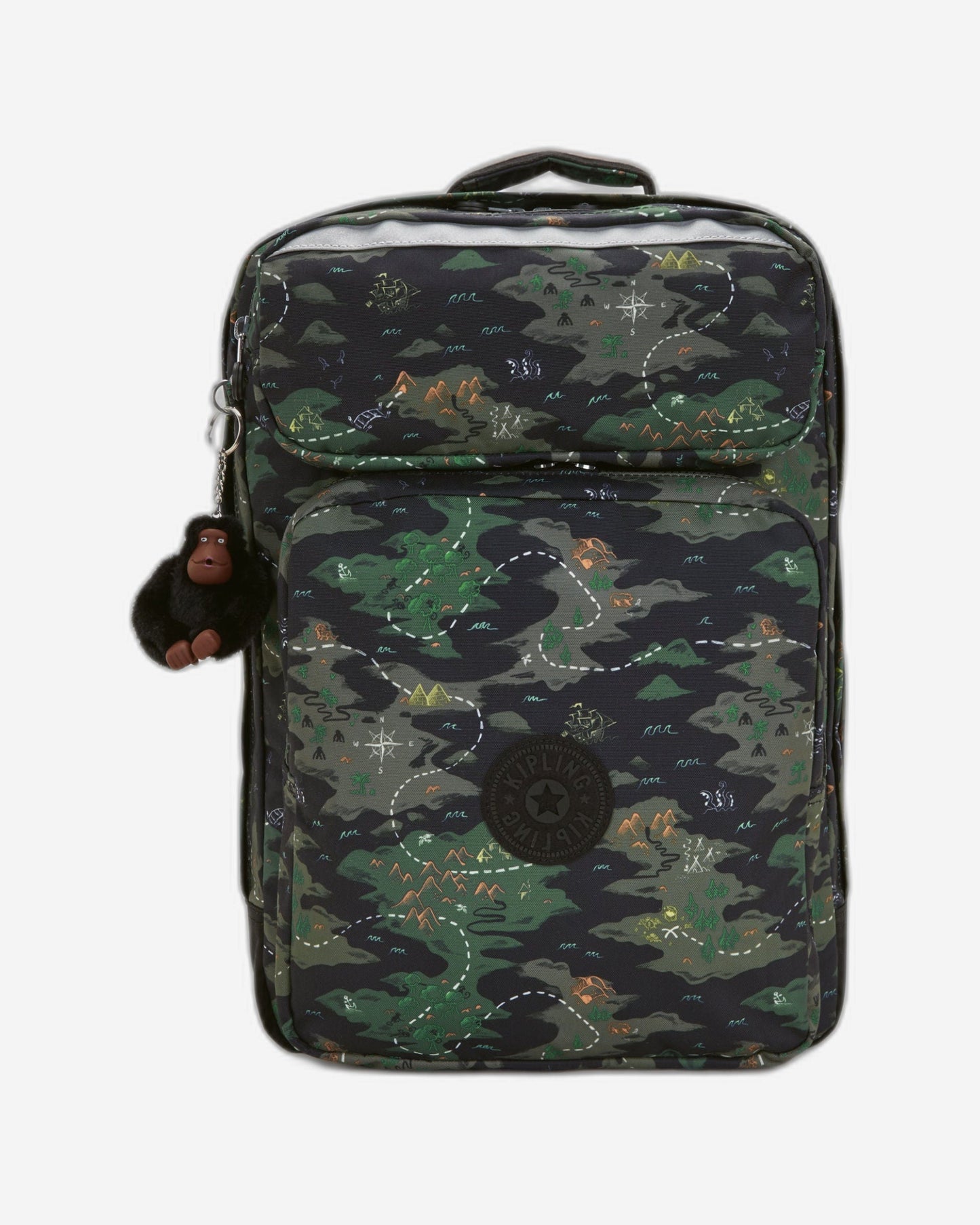 حقيبة ظهر KIPLING Scotty Camo Treasure كبيرة I7151-3PB