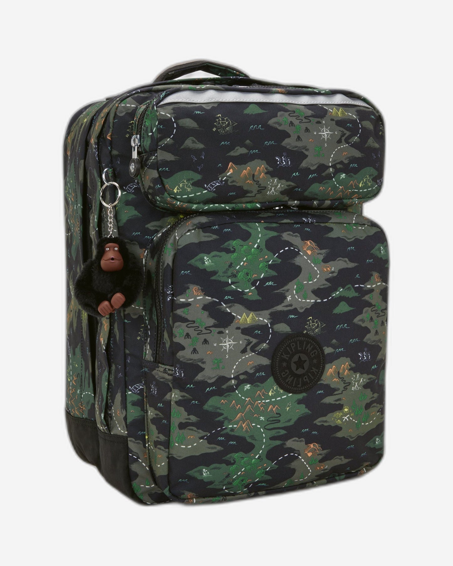 حقيبة ظهر KIPLING Scotty Camo Treasure كبيرة I7151-3PB