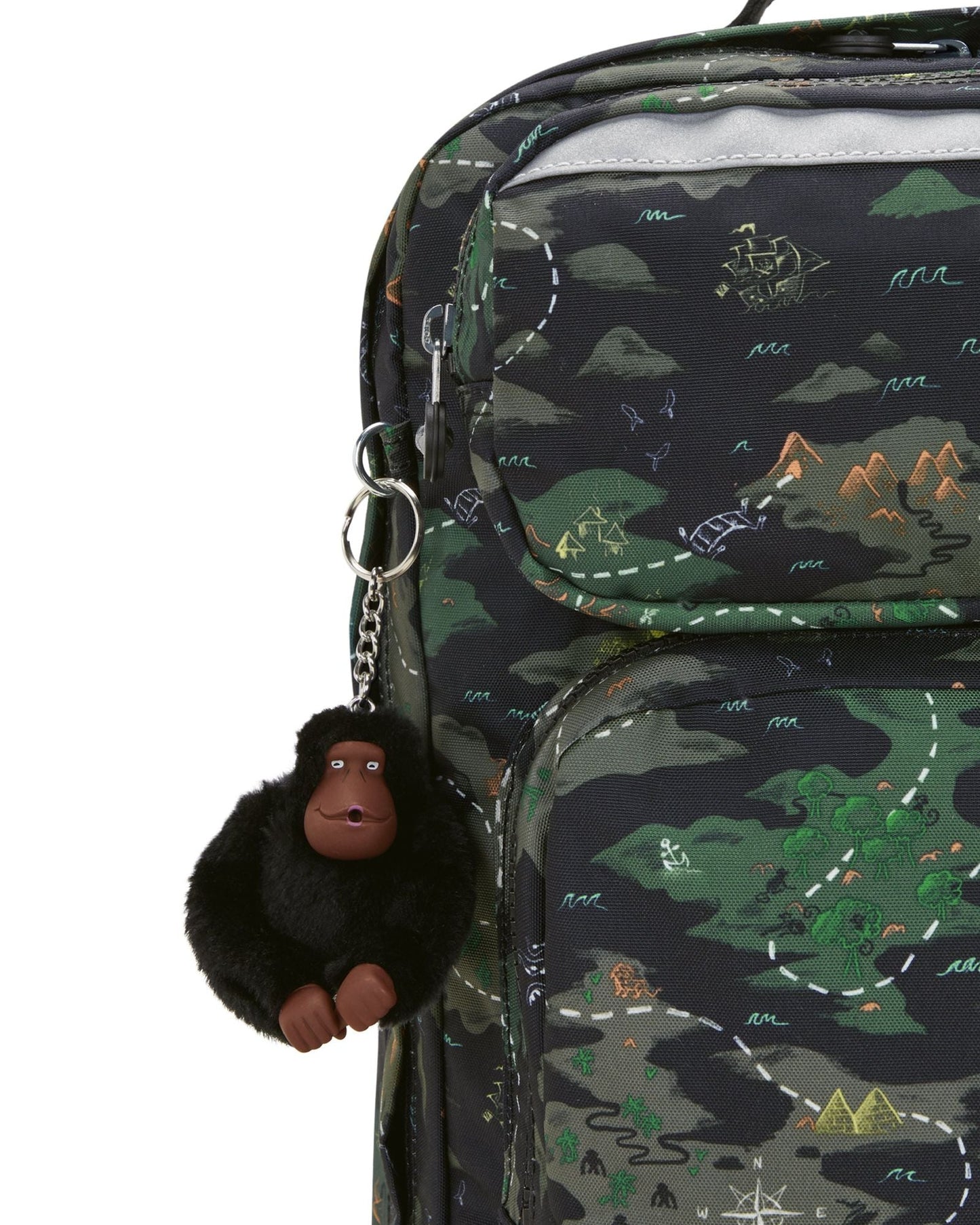 حقيبة ظهر KIPLING Scotty Camo Treasure كبيرة I7151-3PB