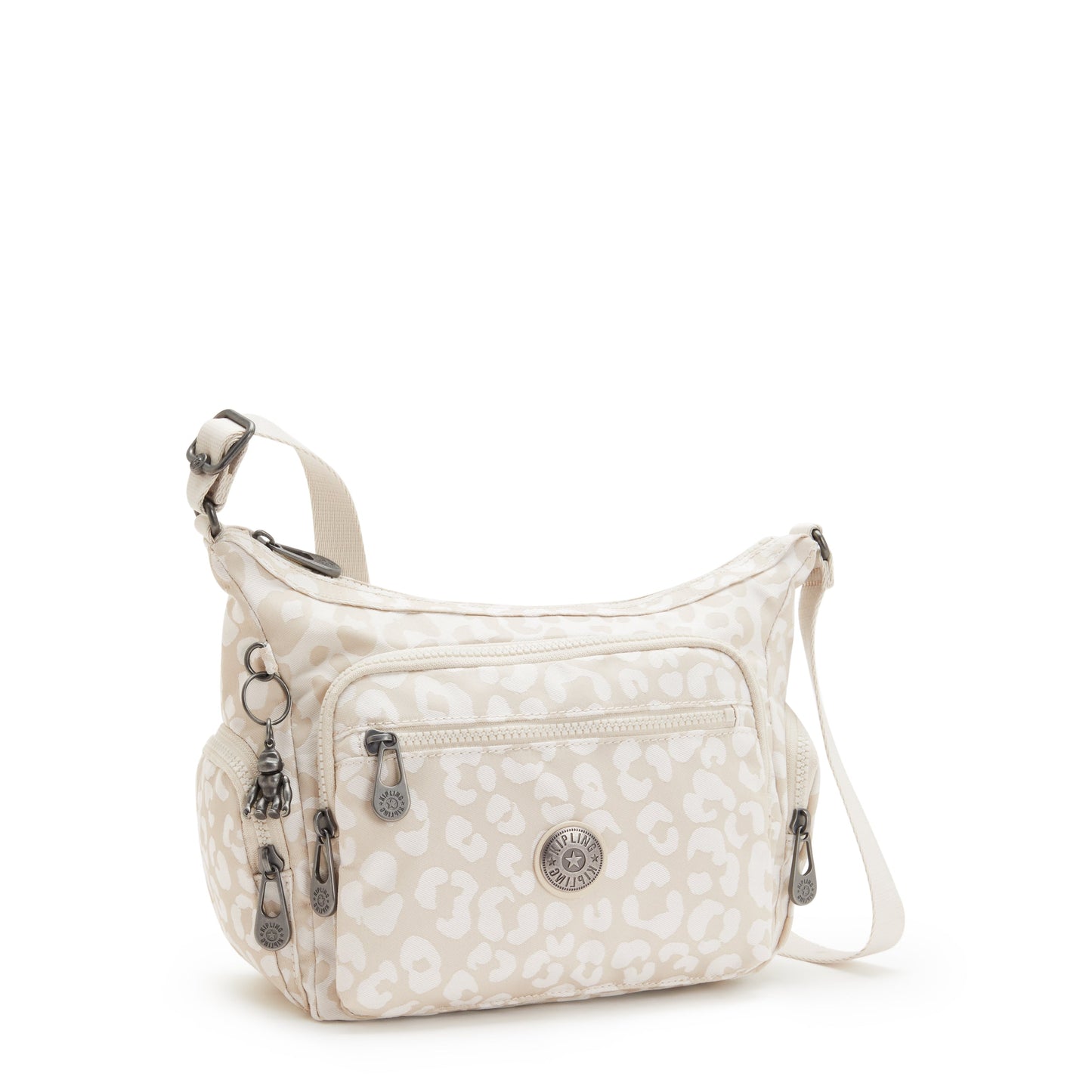 حقيبة KIPLING-Gabbie S-Medium crossbody-White Cheetah J-I7171-T8J