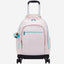 حقيبة ظهر Kipling New Zea Sea Pink Met كبيرة بعجلات مع حجرة للكمبيوتر المحمول I7267-52J