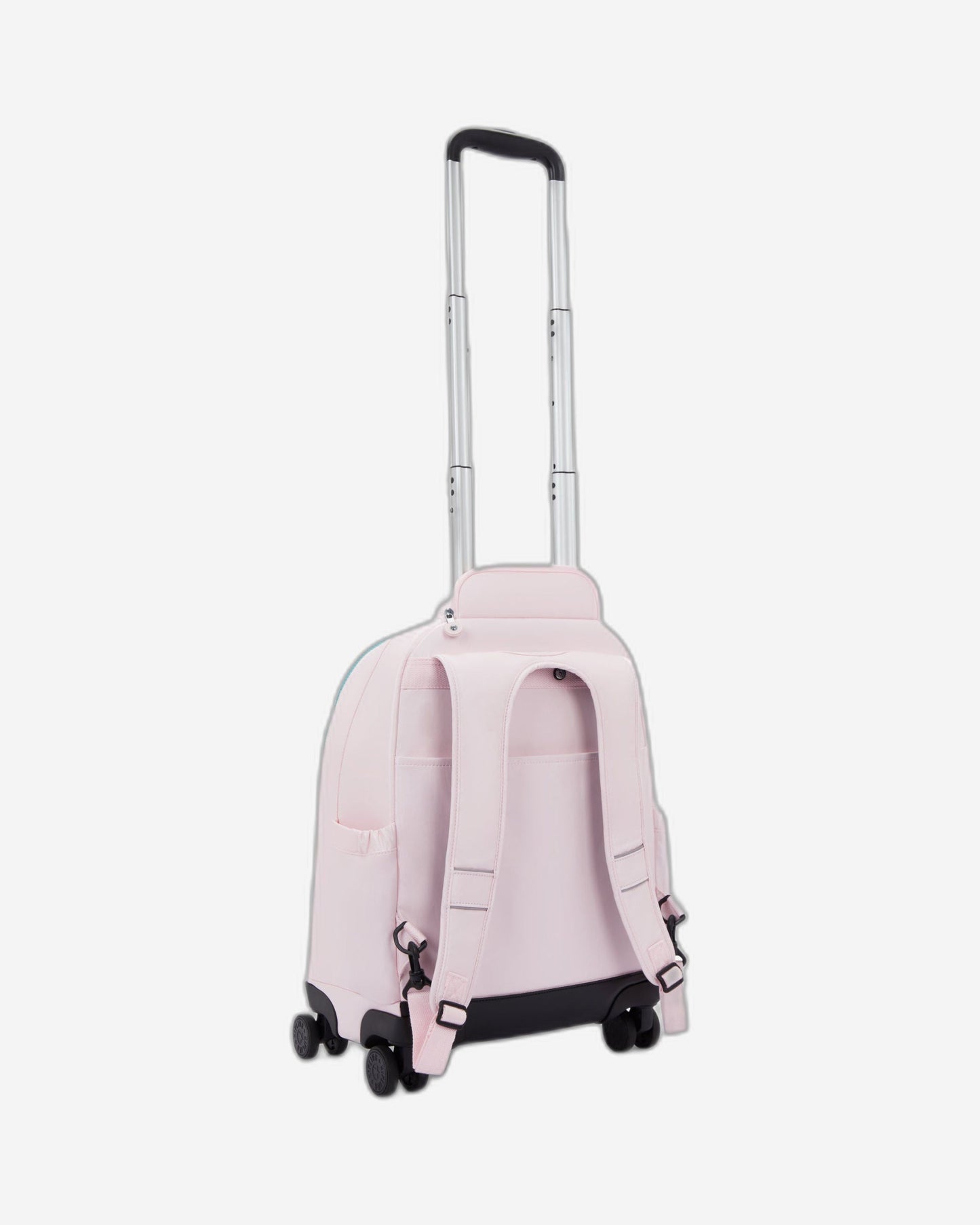 حقيبة ظهر Kipling New Zea Sea Pink Met كبيرة بعجلات مع حجرة للكمبيوتر المحمول I7267-52J