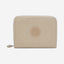 محفظة Kipling Money Love Signature متوسطة الحجم منقوش عليها شعار بيج I7276-96A