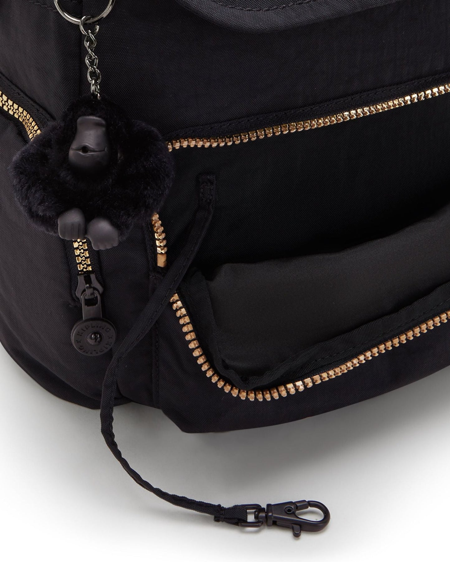 حقيبة ظهر صغيرة Kipling City Zip S Glorious Gold I7354-1BG