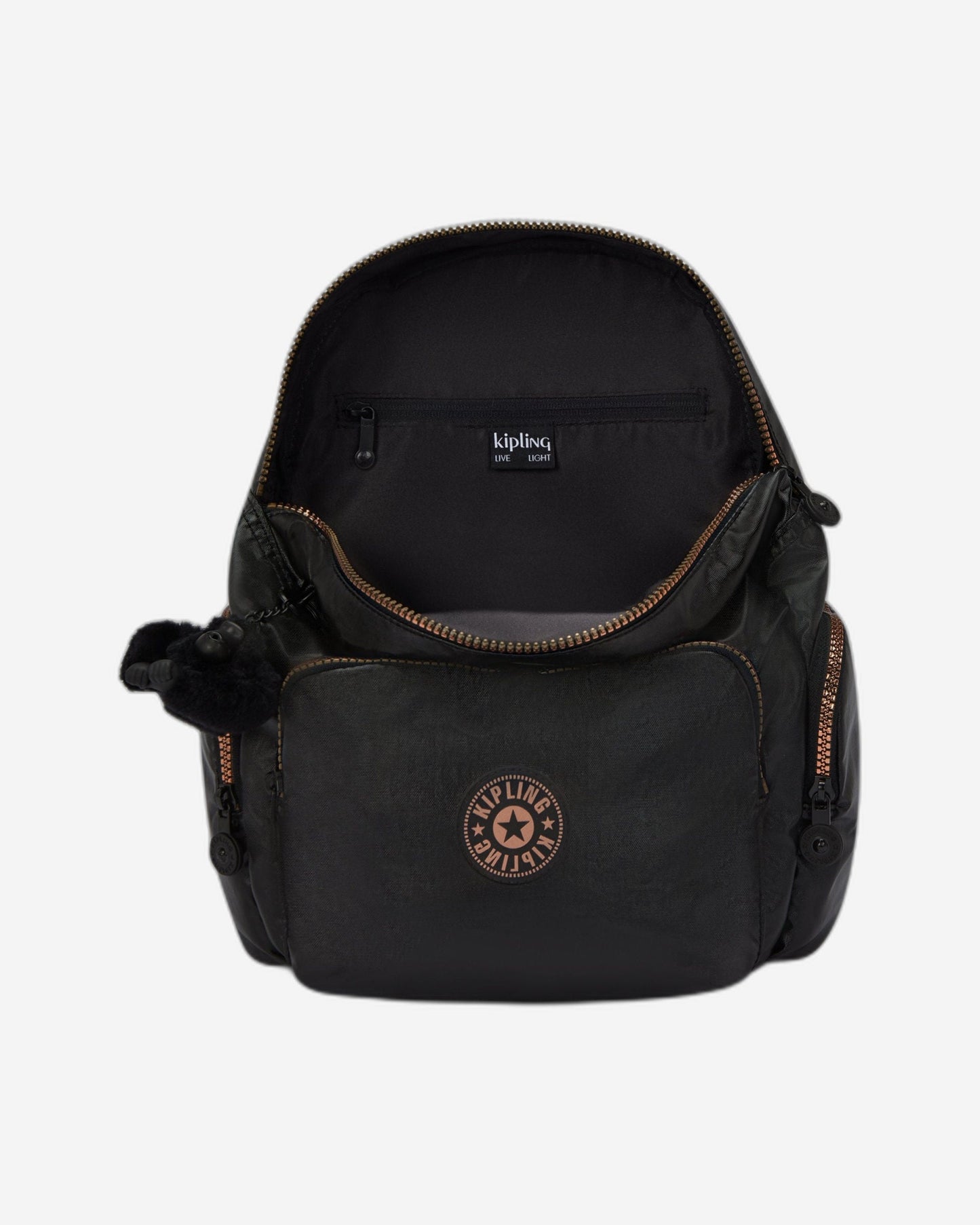 حقيبة ظهر Kipling City Zip S Glorious Copper الصغيرة I7354-6BE