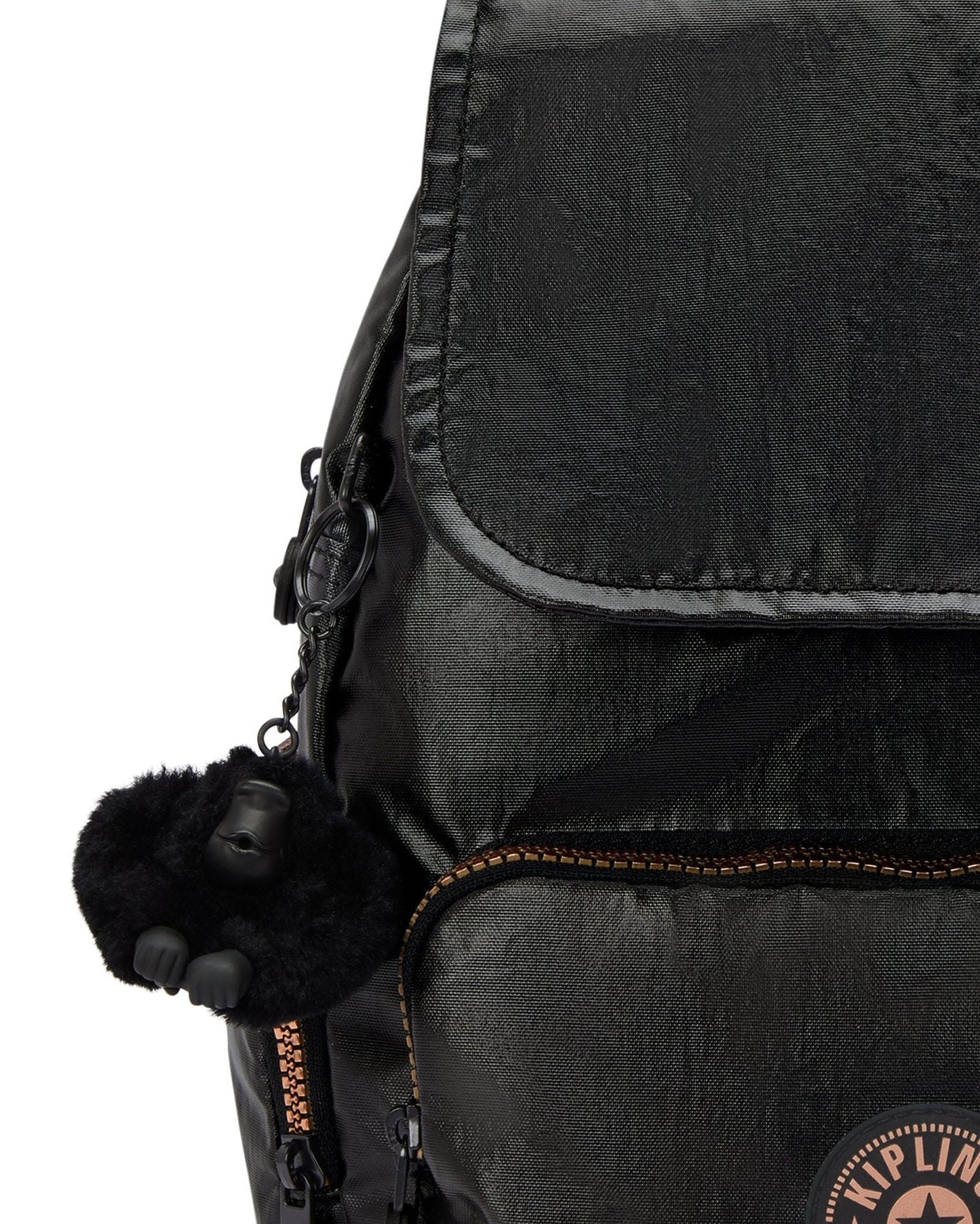حقيبة ظهر Kipling City Zip S Glorious Copper الصغيرة I7354-6BE
