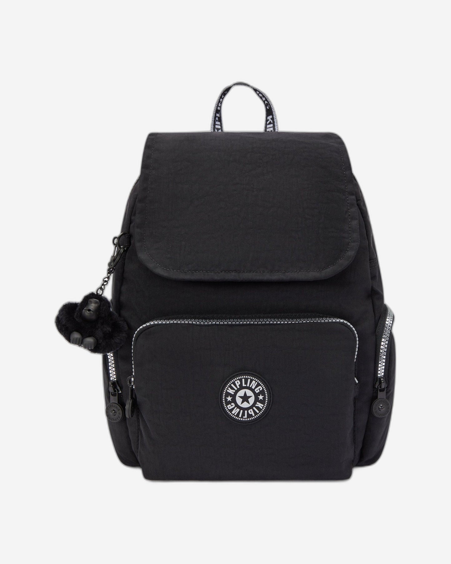 حقيبة ظهر Kipling City Zip S Glorious Silver صغيرة I7354-9SB