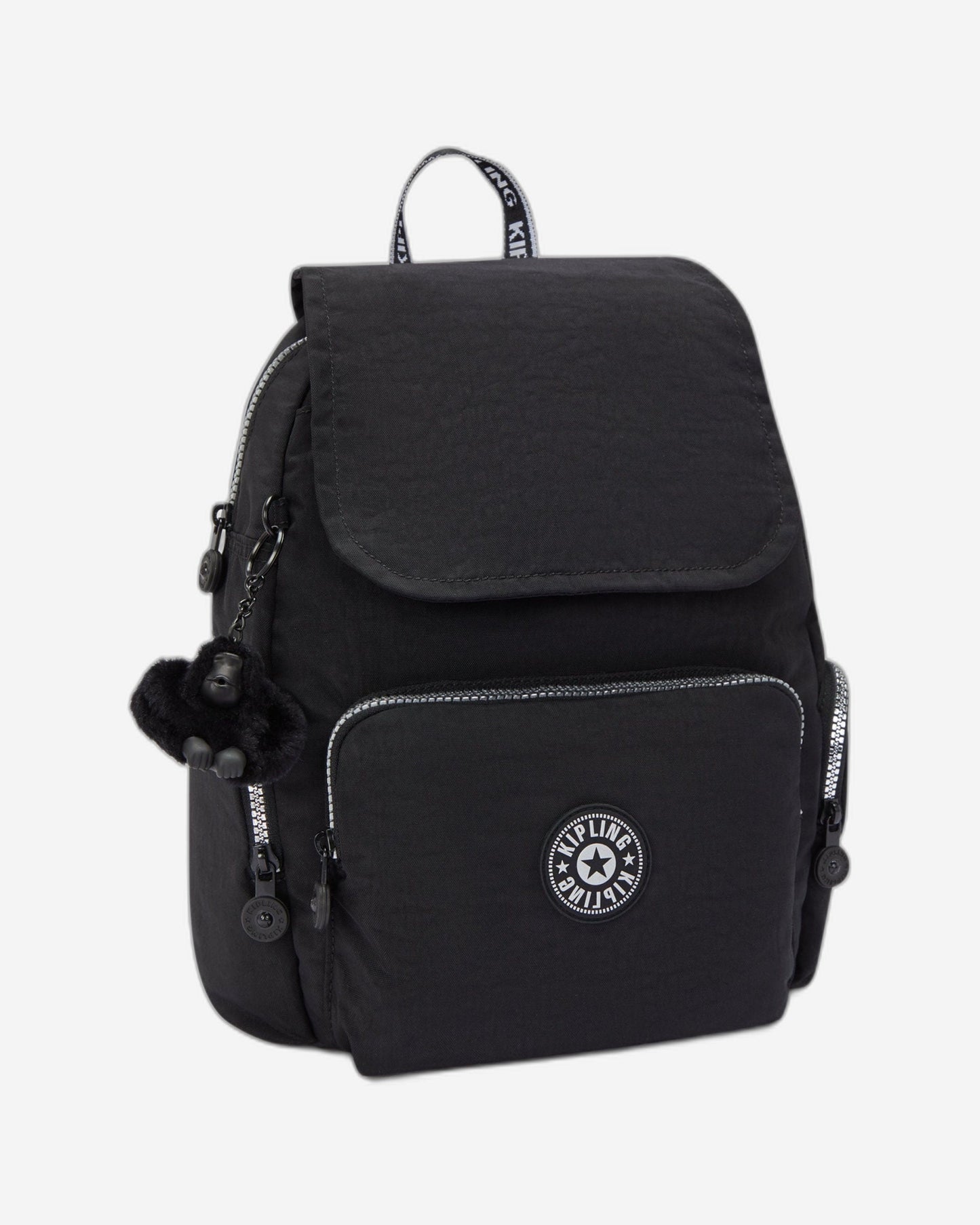 حقيبة ظهر Kipling City Zip S Glorious Silver صغيرة I7354-9SB
