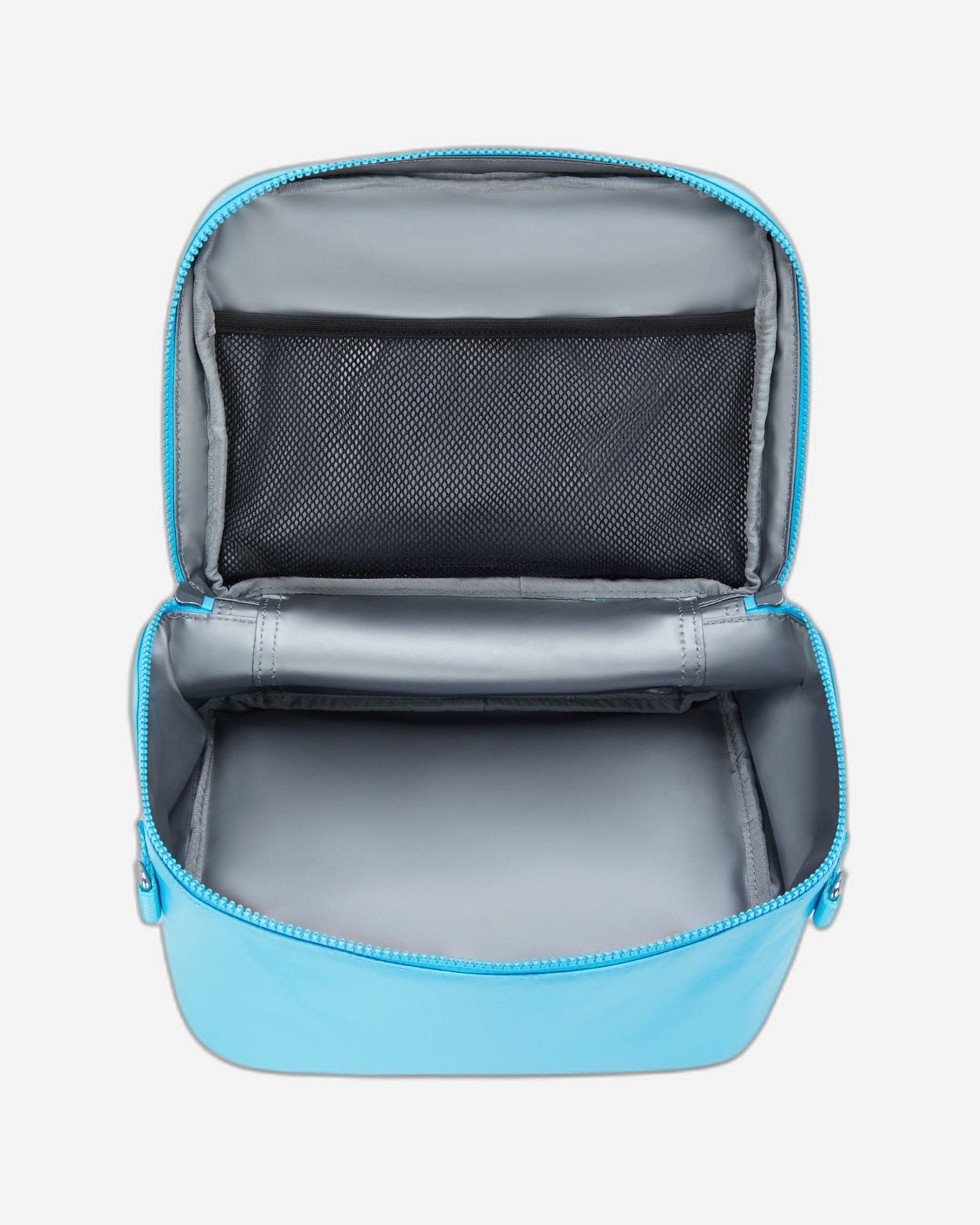 حقيبة غداء كبيرة Kipling Miyo Sea Blue Met مع جراب عربة I7363-52D