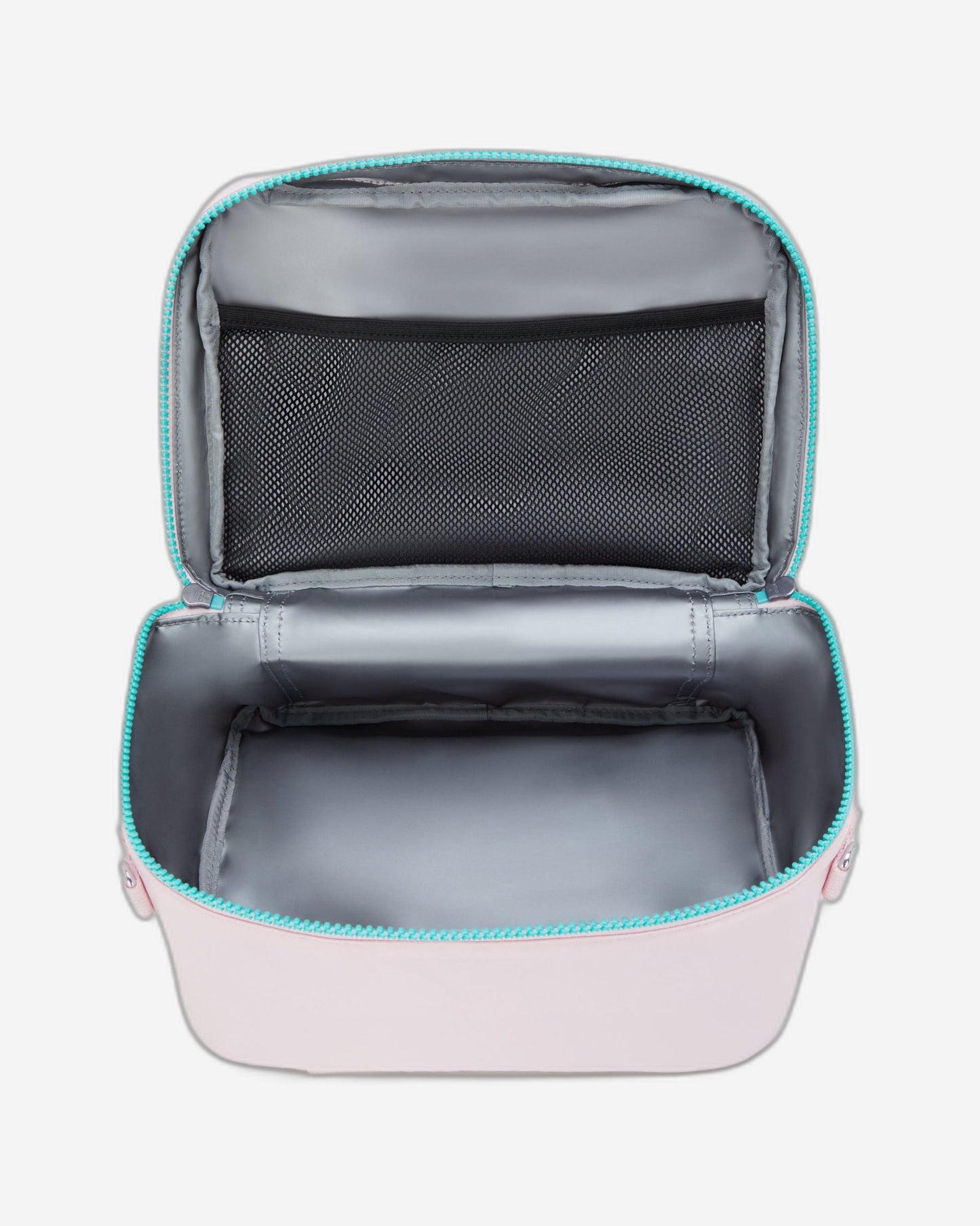 حقيبة غداء كبيرة Kipling Miyo Sea Pink Met مع جراب عربة I7363-52J
