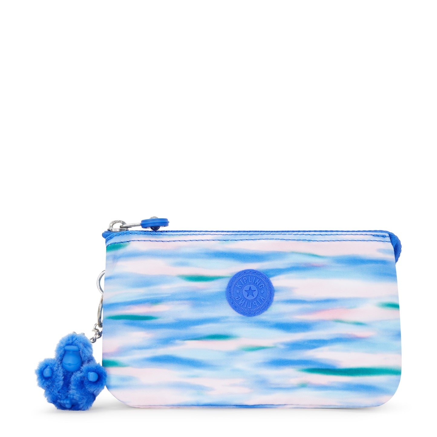 KIPLING-Creativity L-Large purse-Diluted Blue-I7410-TX9